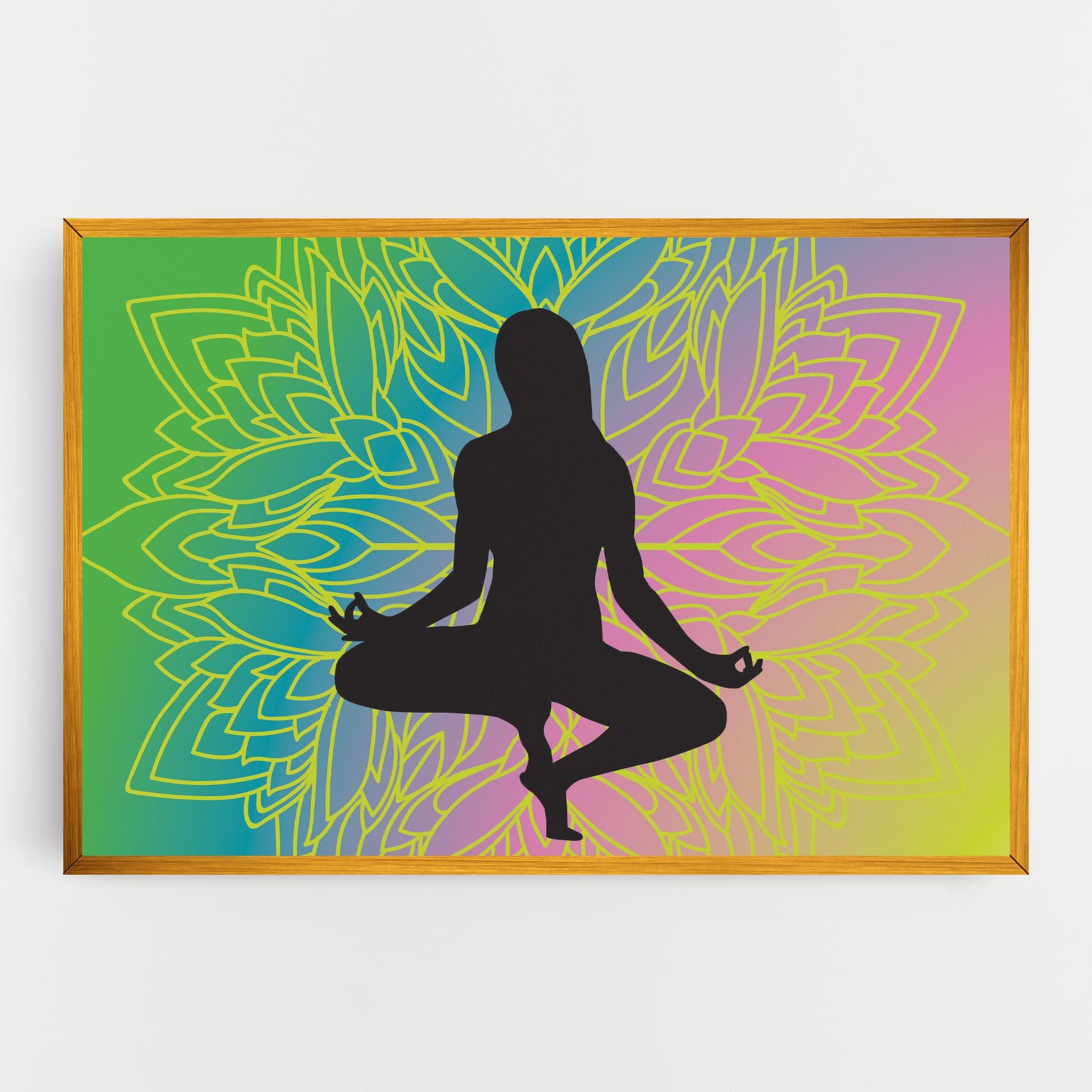 Tablou Canvas Peace Yoga 01 mockup 0
