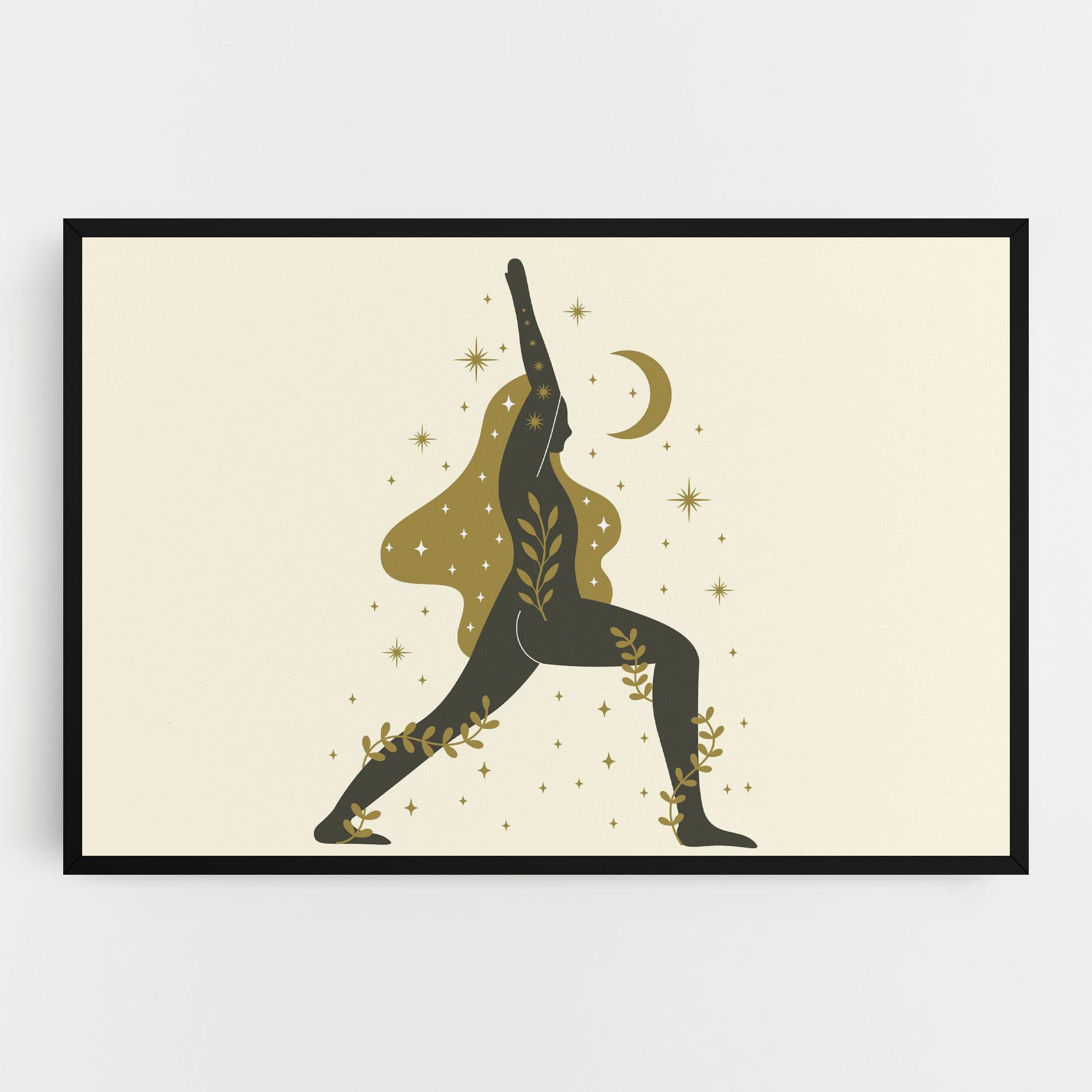 Tablou Canvas Chandrasana mockup 0