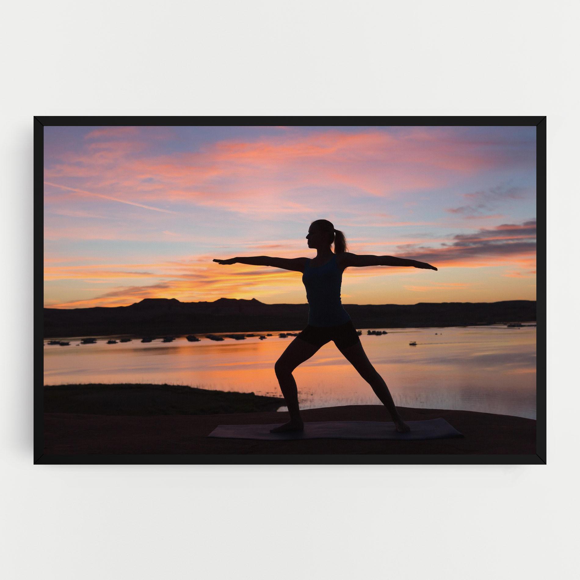 Tablou Canvas Morning Yoga mockup 0