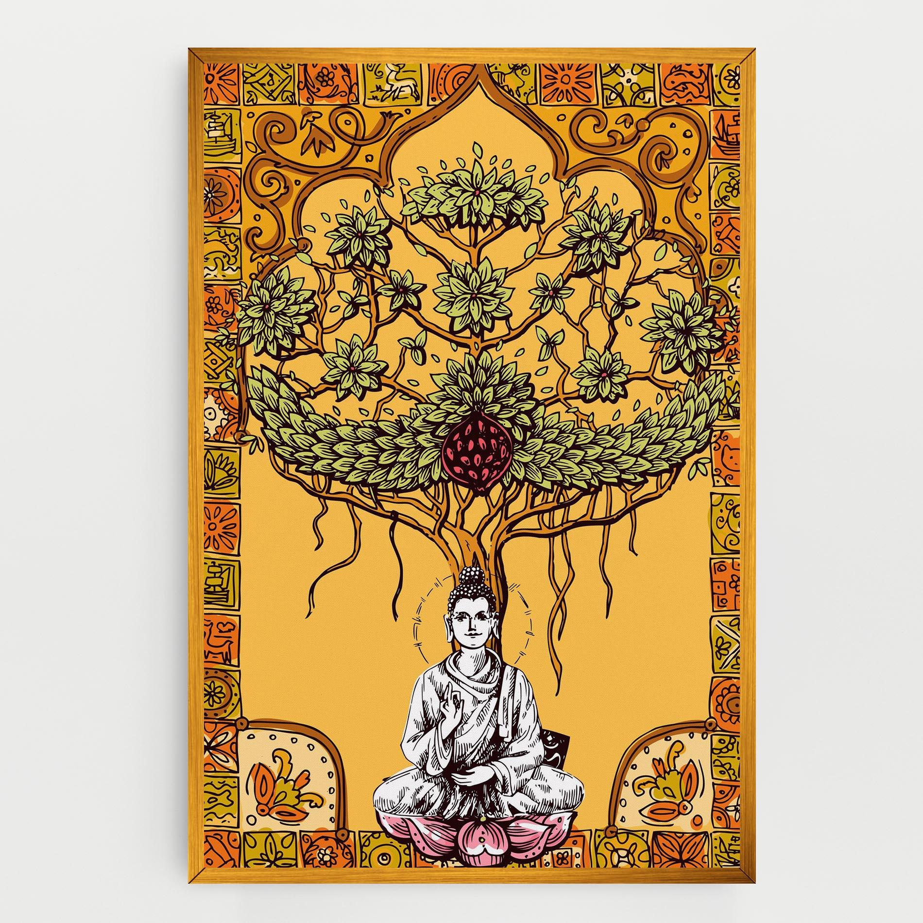 Tablou Canvas Meditation Three mockup 0