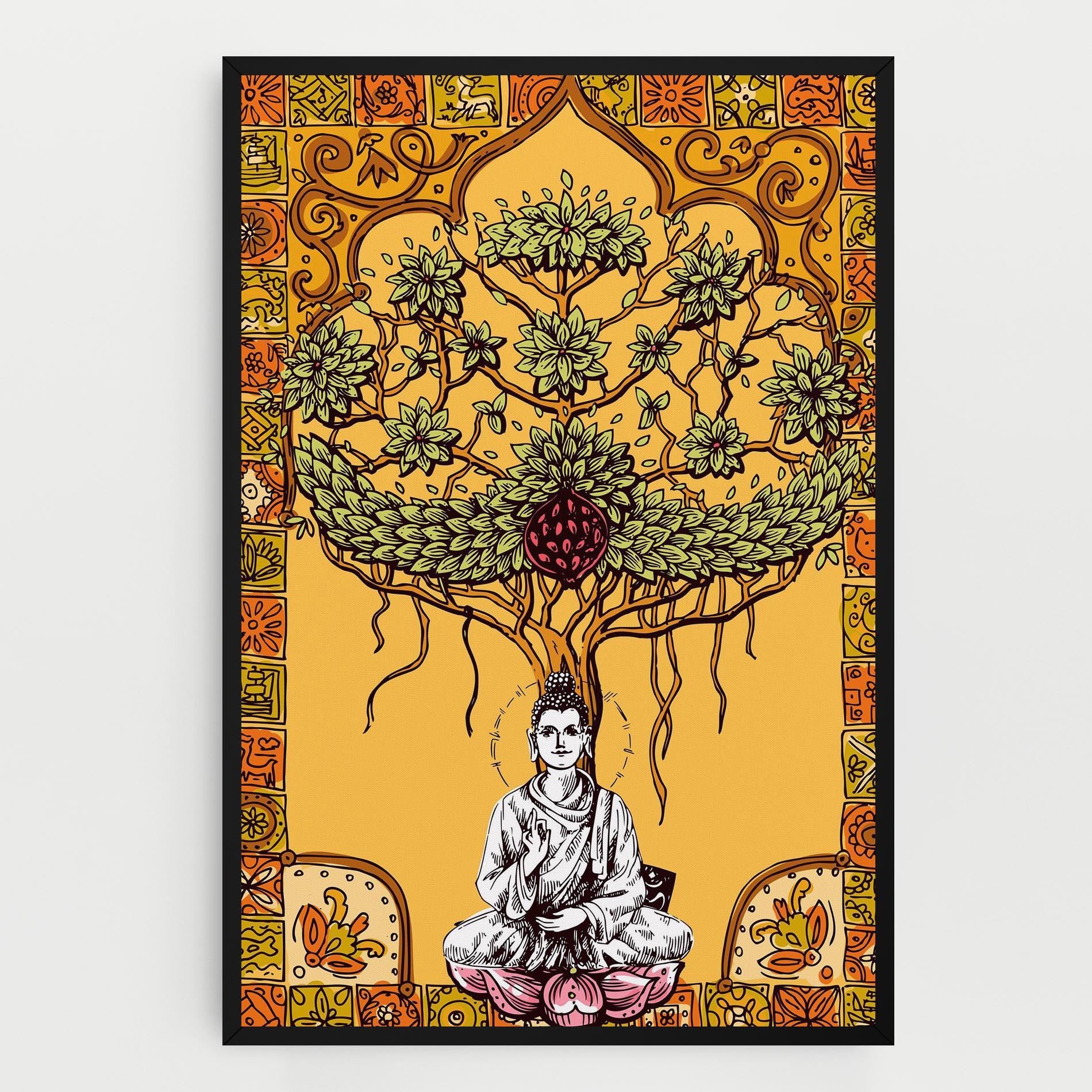 Tablou Canvas Meditation Three mockup 0