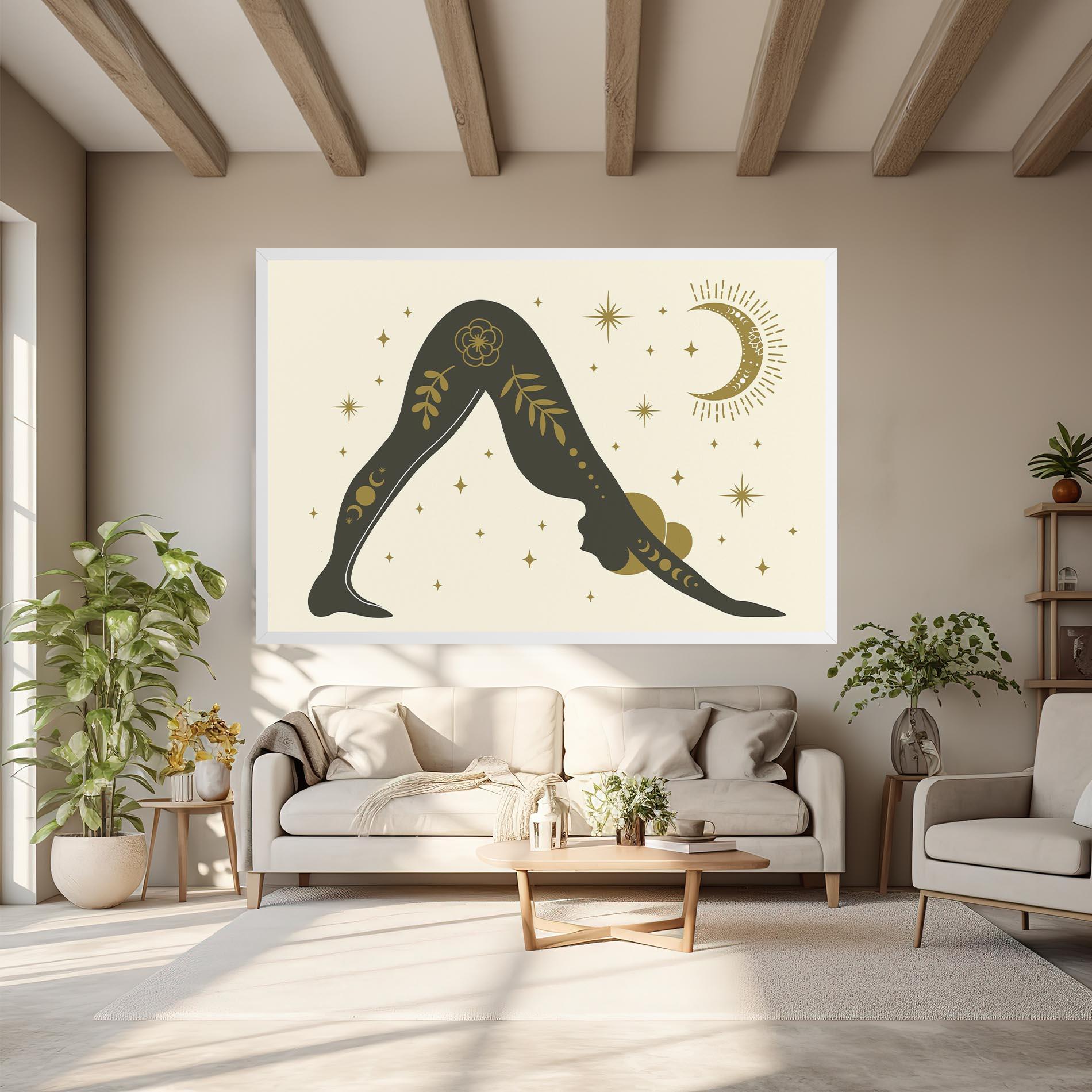 Tablou Canvas Adho Mukha mockup 6