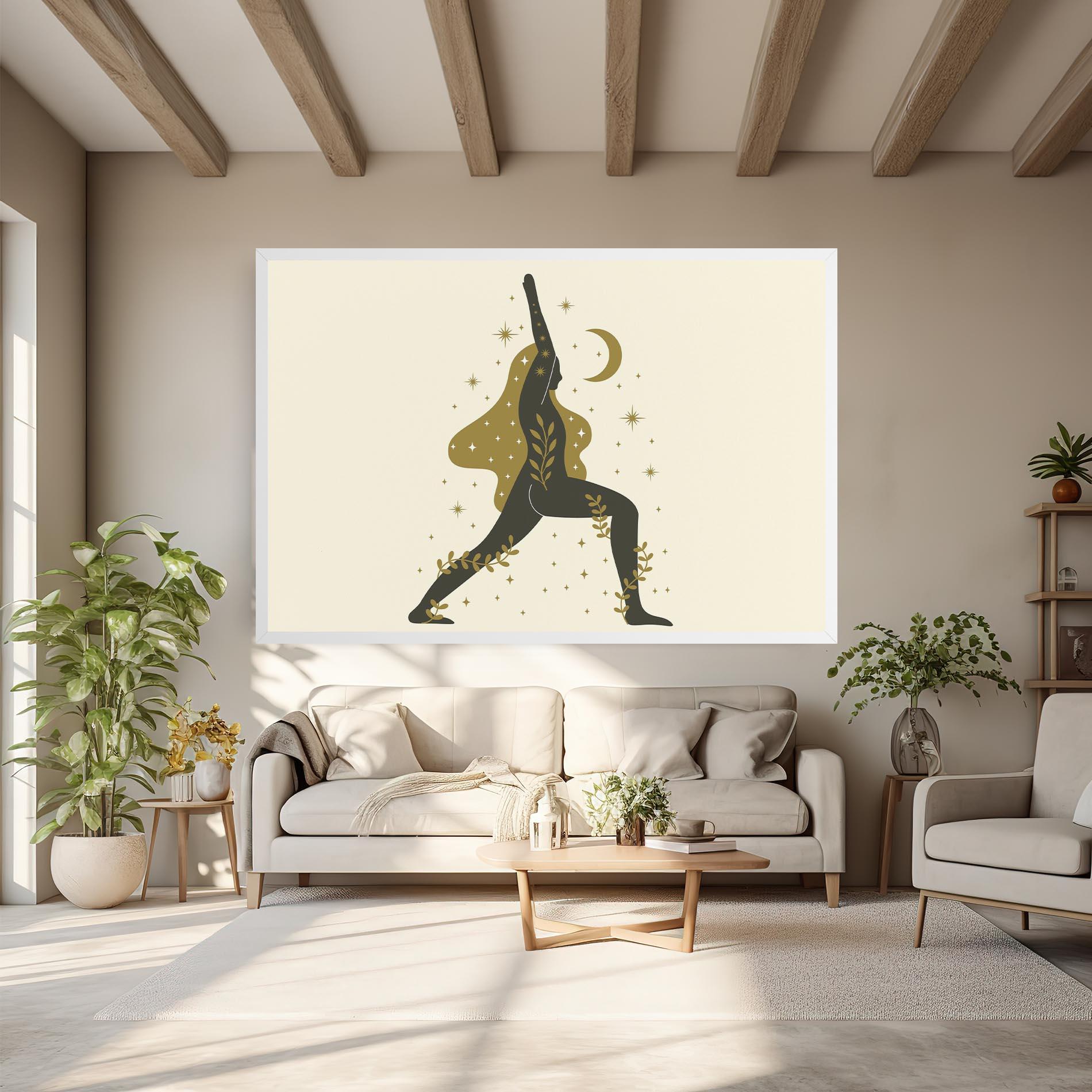 Tablou Canvas Chandrasana mockup 6