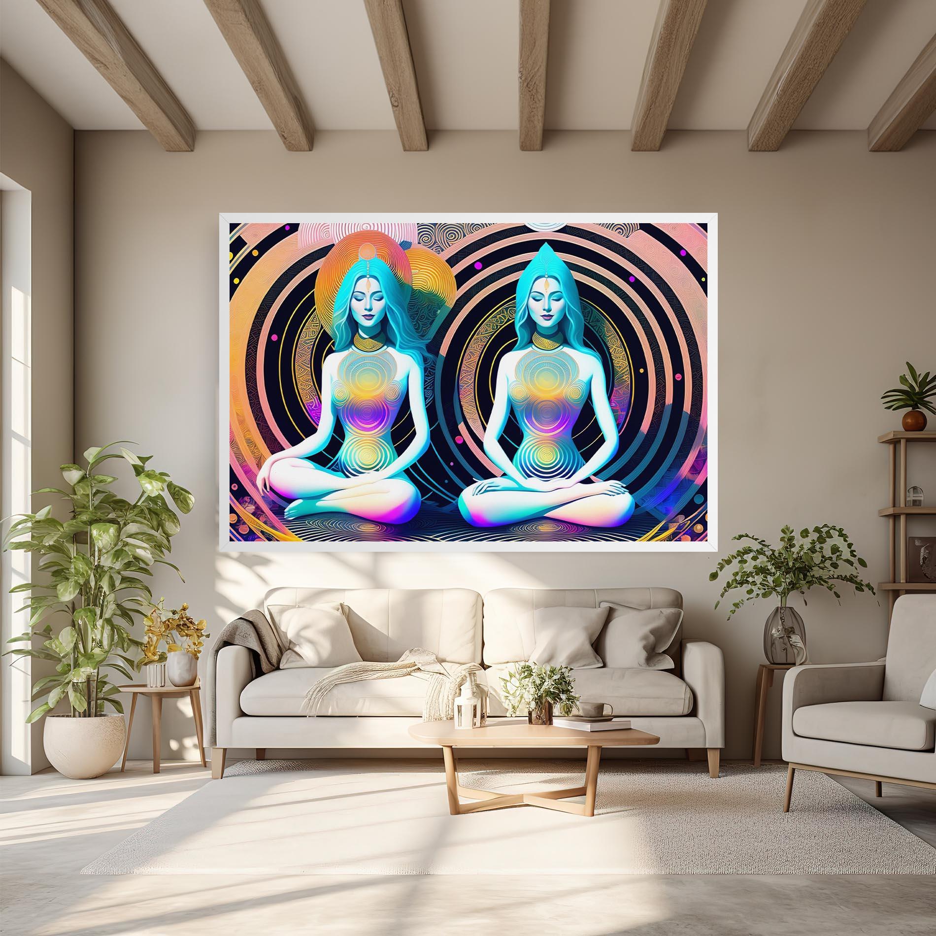 Tablou Canvas Clolorful Illustrations mockup 6