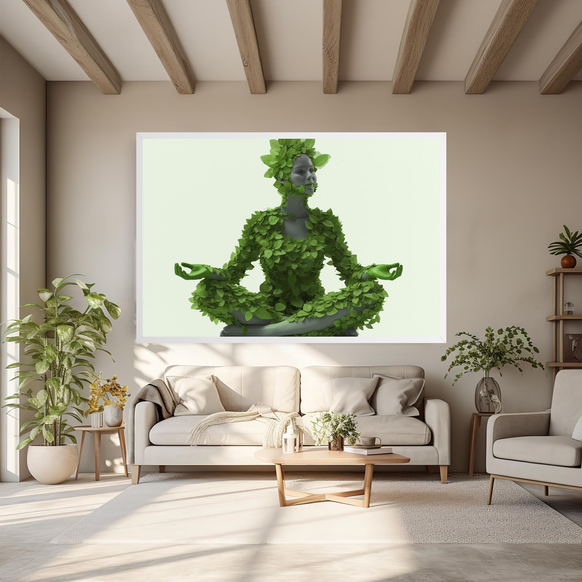 Tablou Canvas Nature Yoga mockup 6