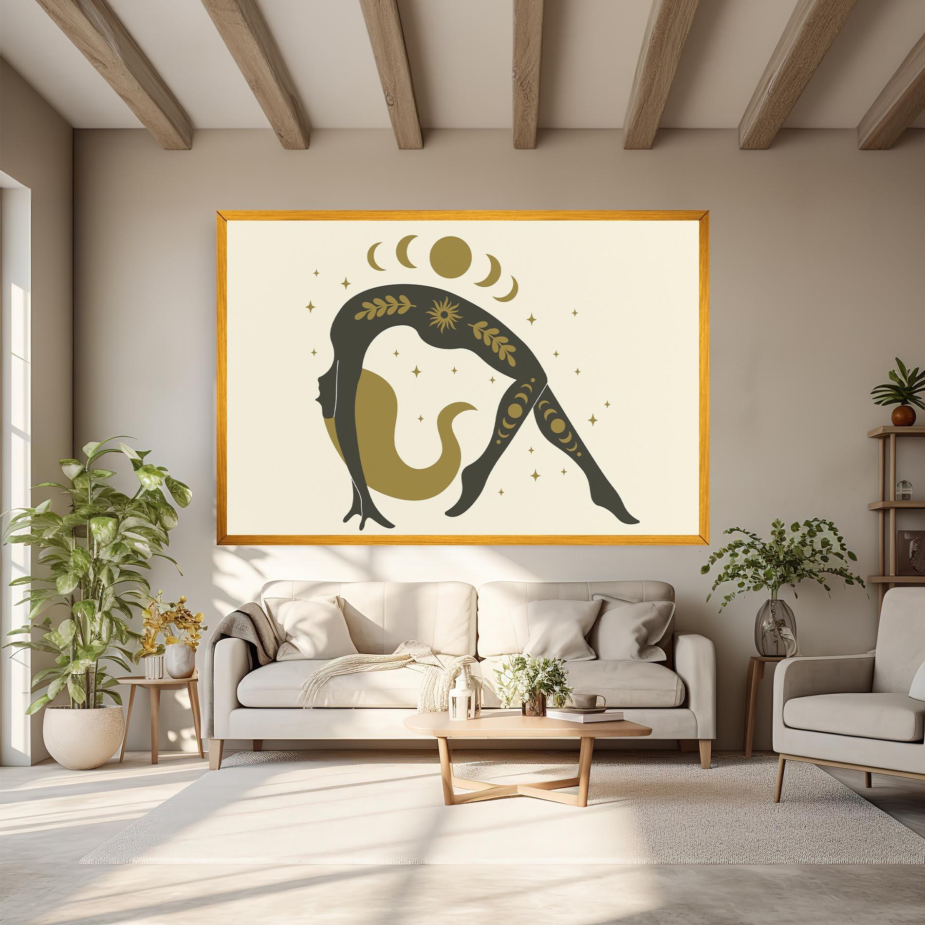 Tablou Canvas Chamatkarasana mockup 6