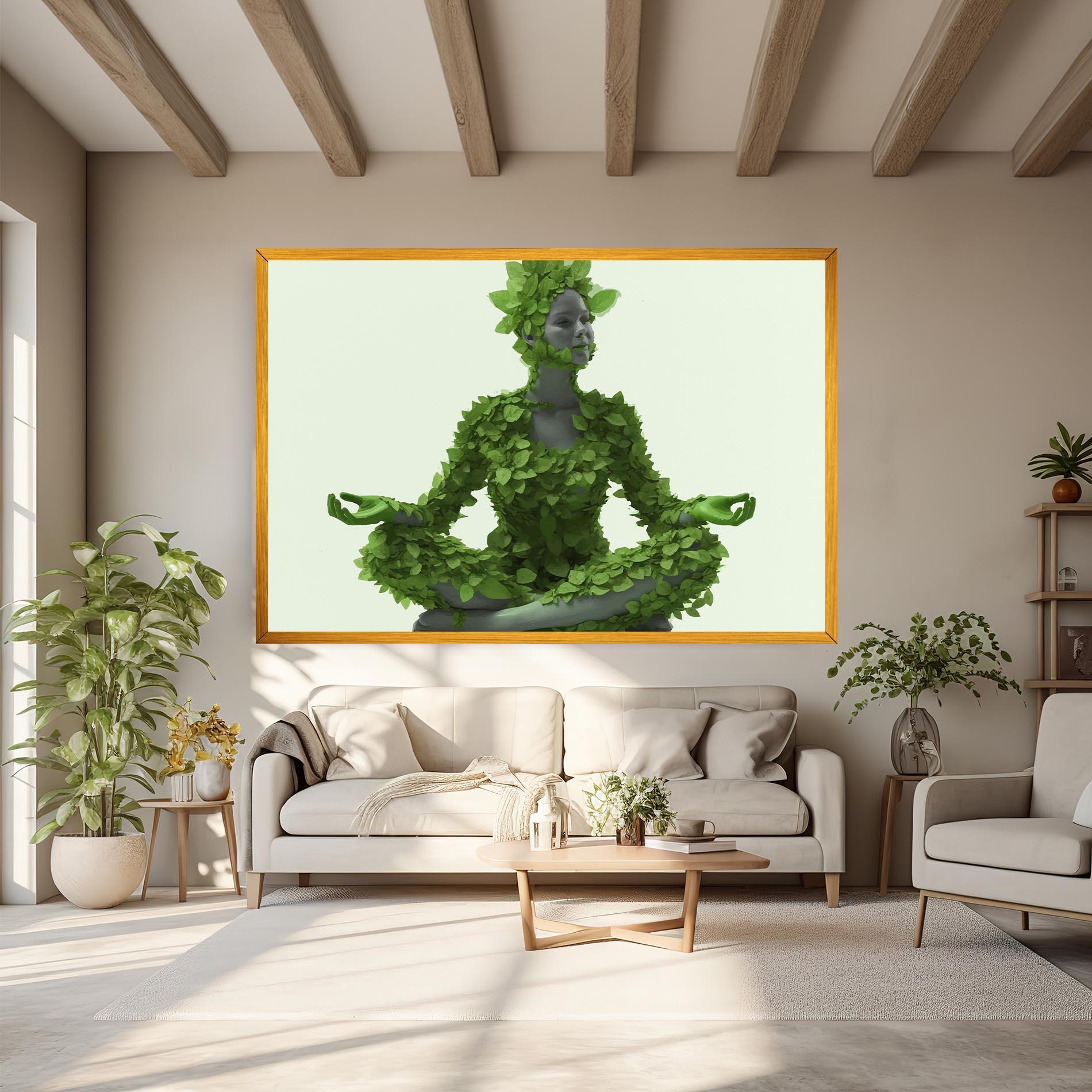 Tablou Canvas Nature Yoga mockup 6