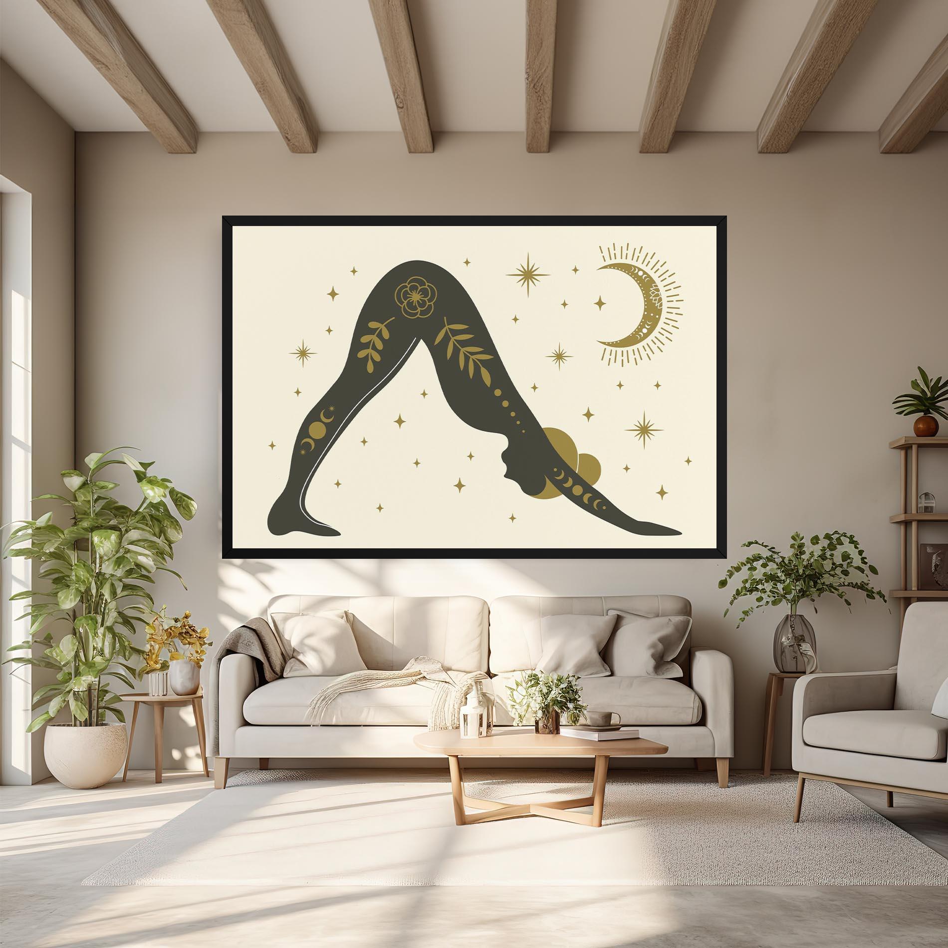 Tablou Canvas Adho Mukha mockup 6