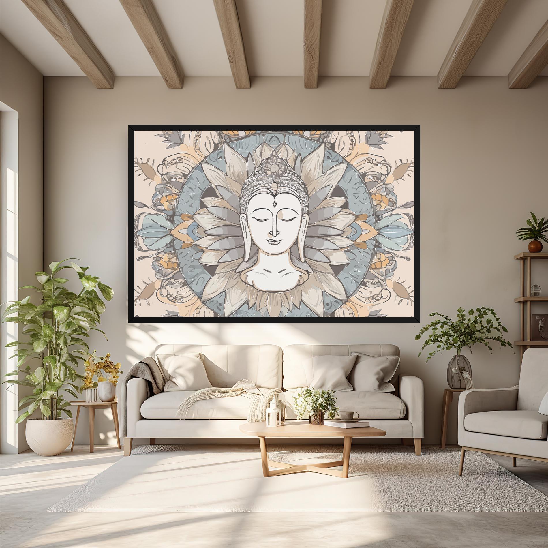 Tablou Canvas Boho Element mockup 6