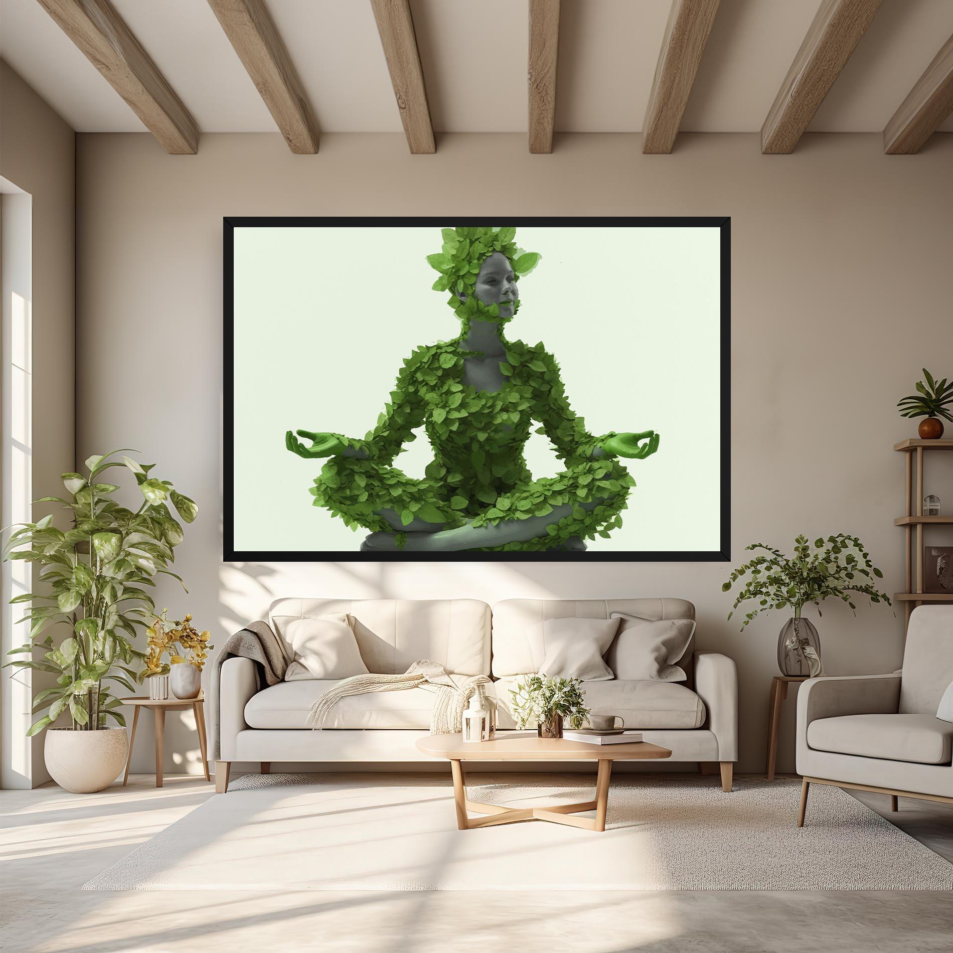 Tablou Canvas Nature Yoga mockup 6