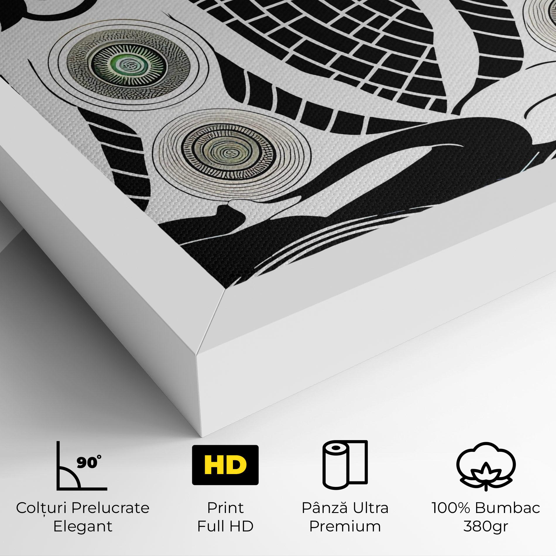 Tablou Canvas Clolorful Meditation mockup 4