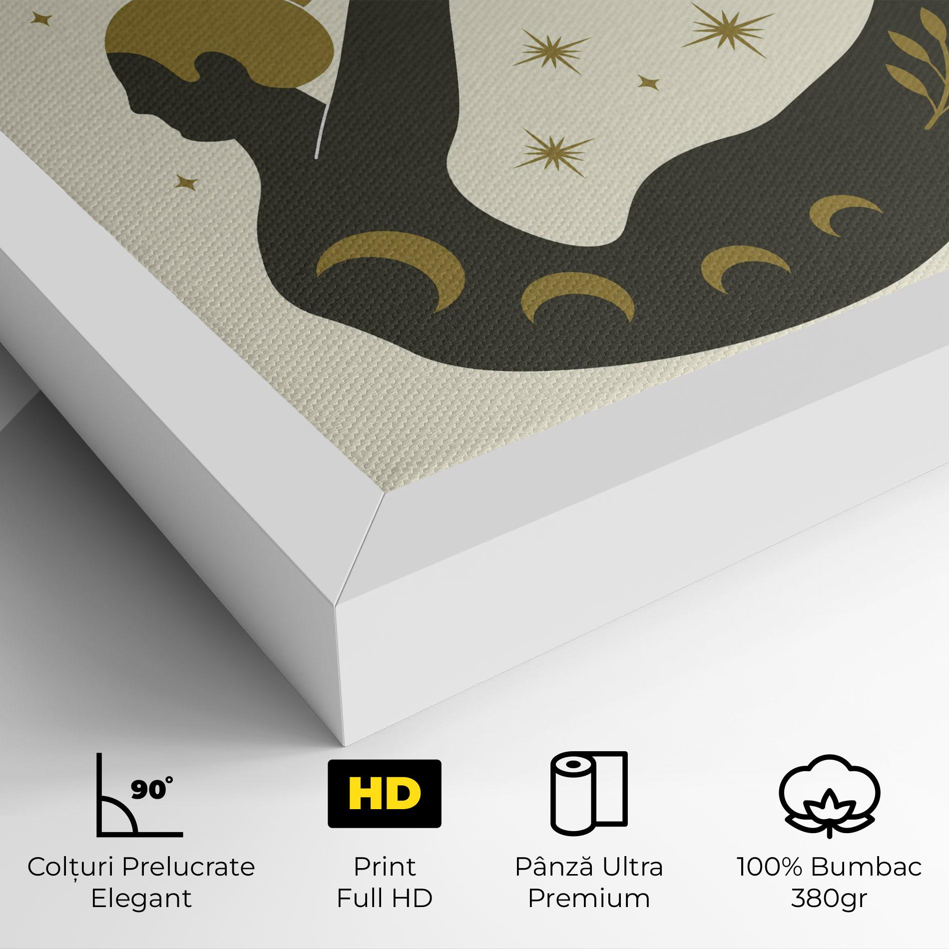 Tablou Canvas Dhanurasana mockup 4