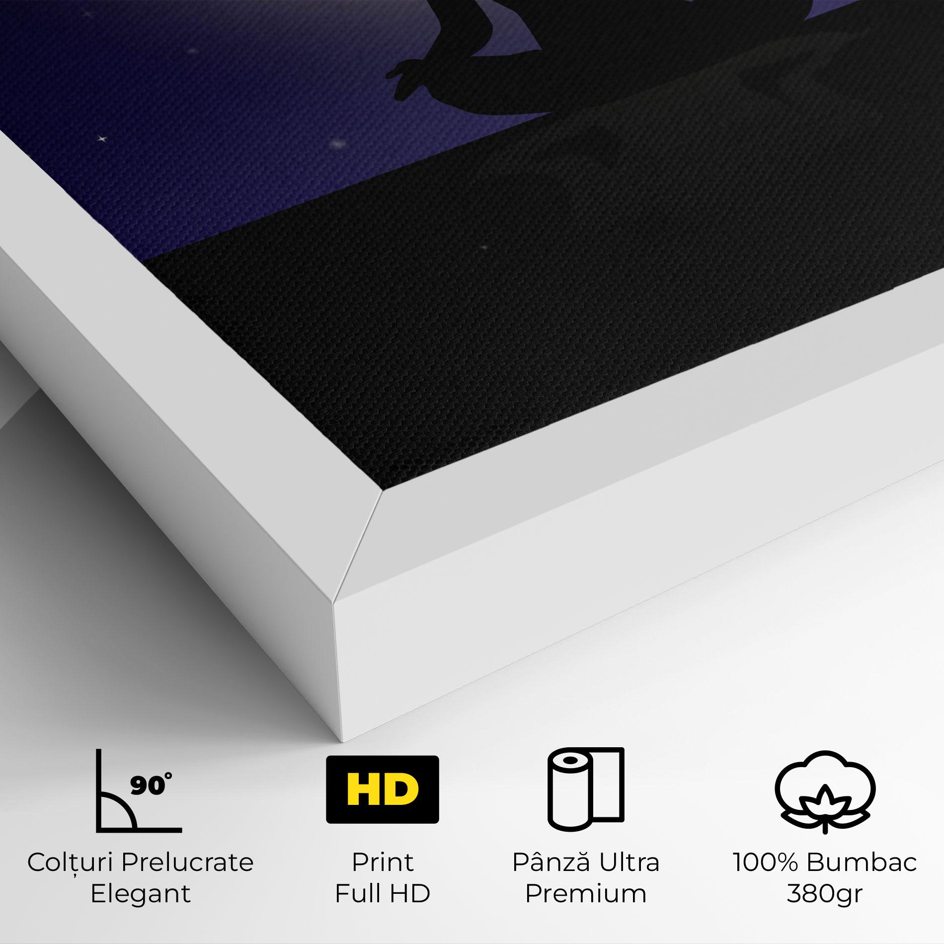 Tablou Canvas Full Moon Yoga mockup 4