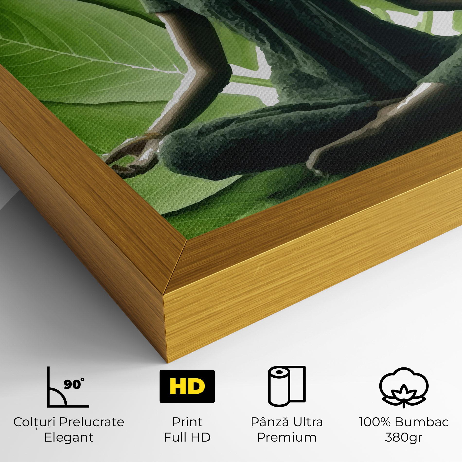 Tablou Canvas Leaf Yoga mockup 4
