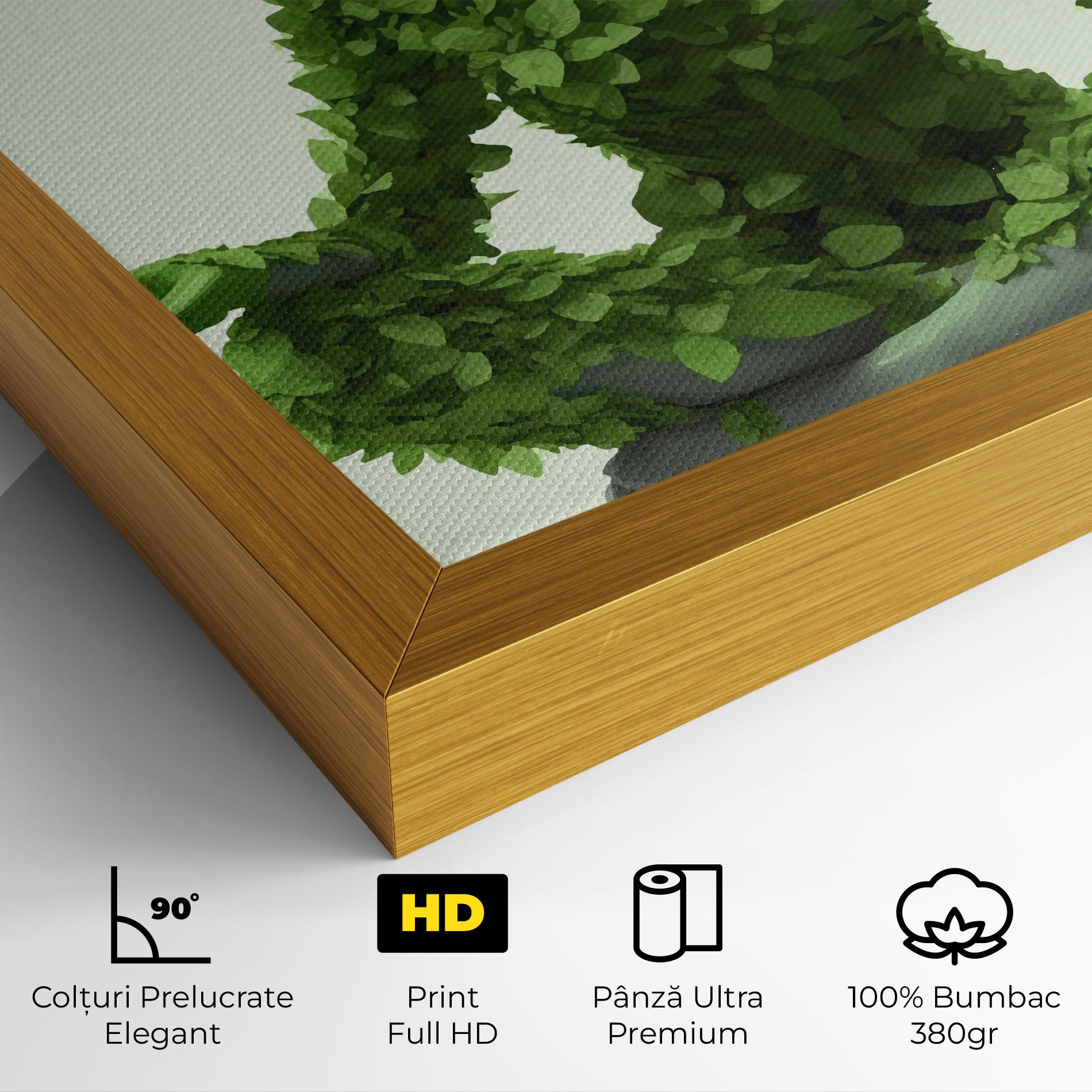 Tablou Canvas Nature Yoga mockup 4