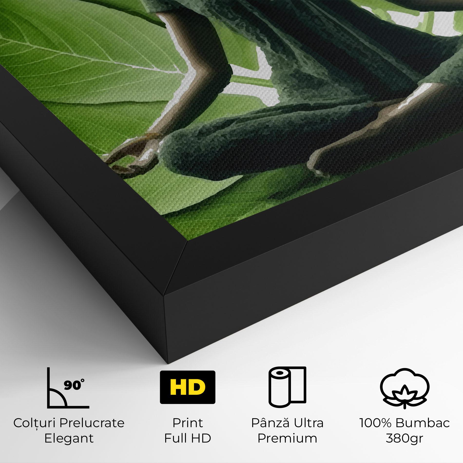 Tablou Canvas Leaf Yoga mockup 4