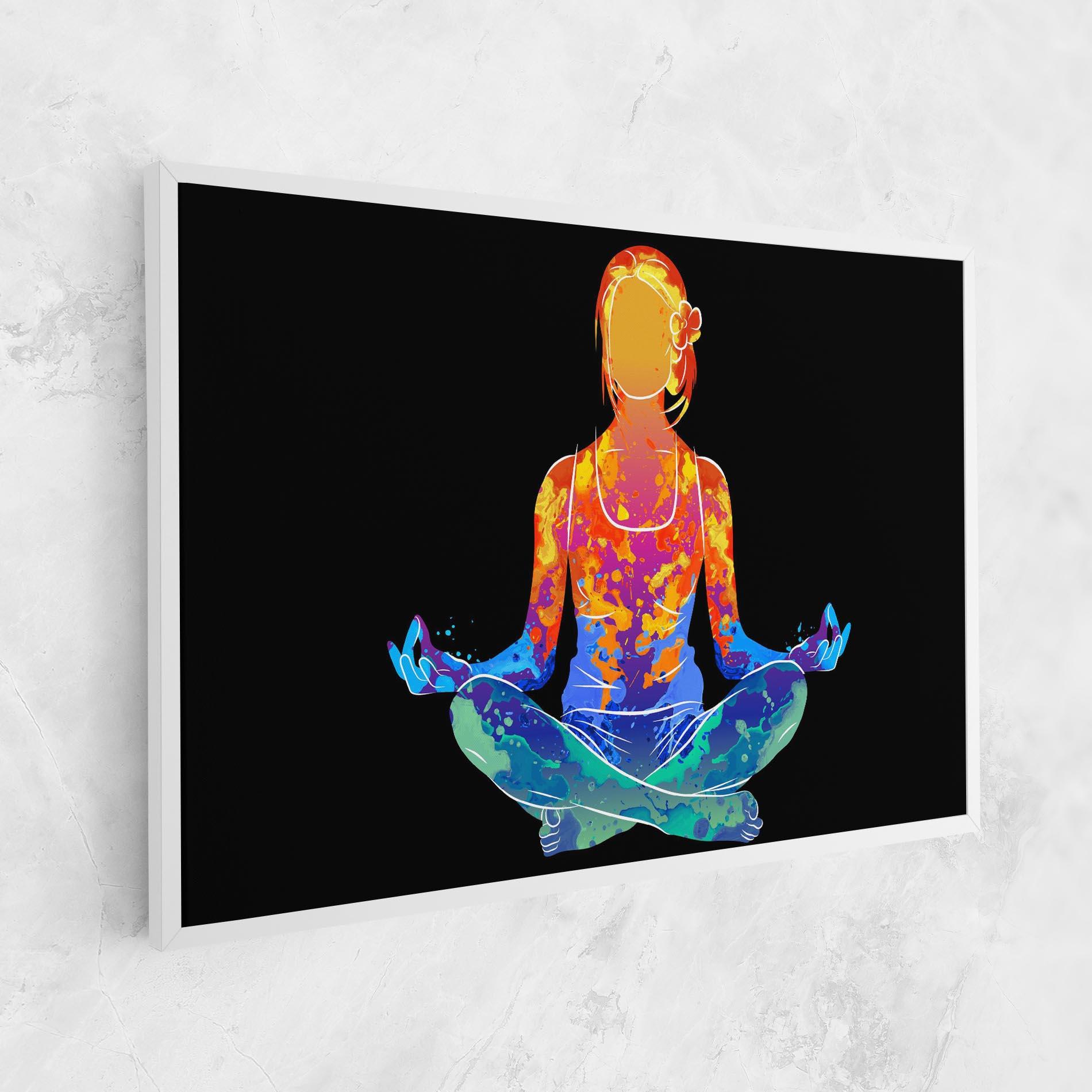 Tablou Canvas Colorful Meditation mockup 1