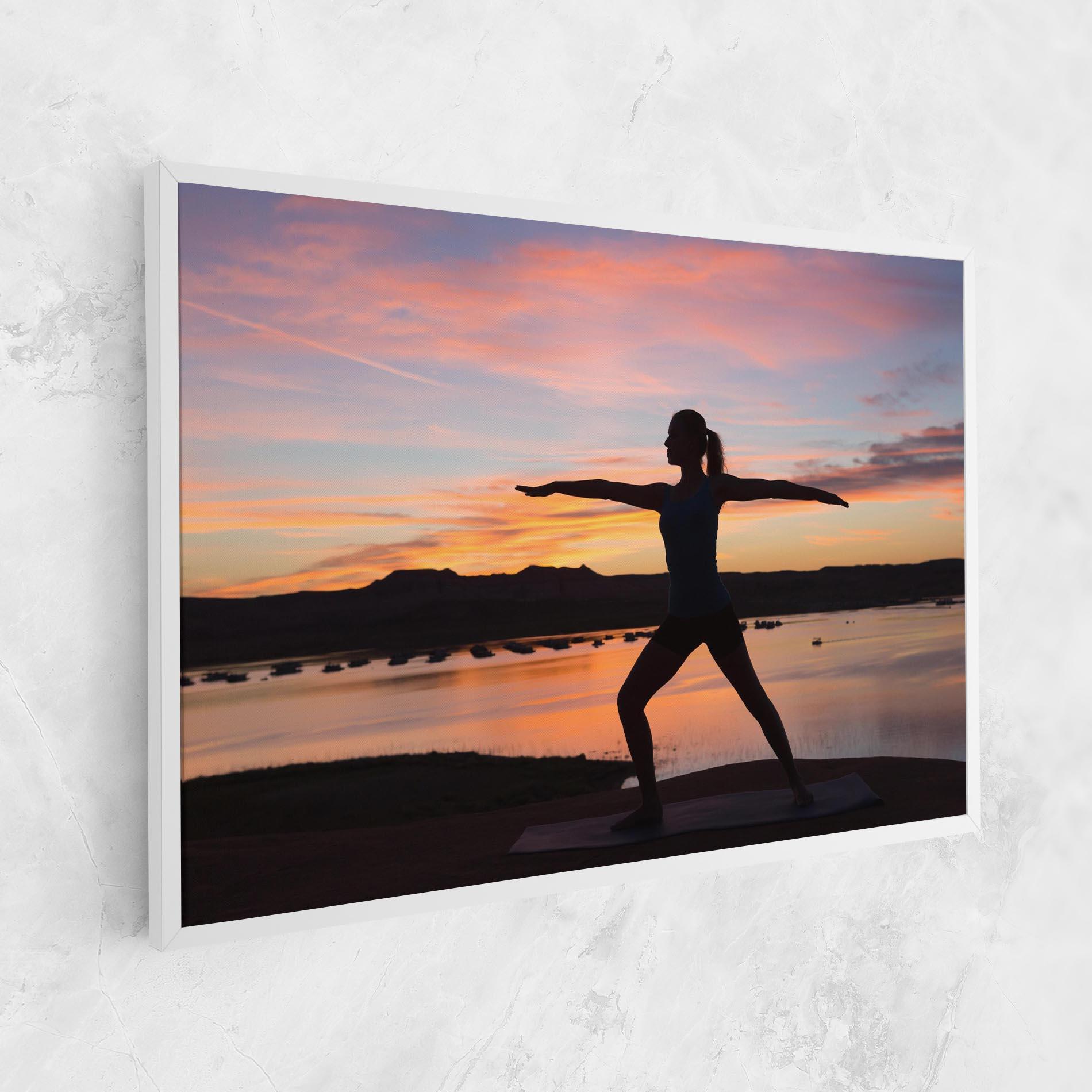 Tablou Canvas Morning Yoga mockup 1