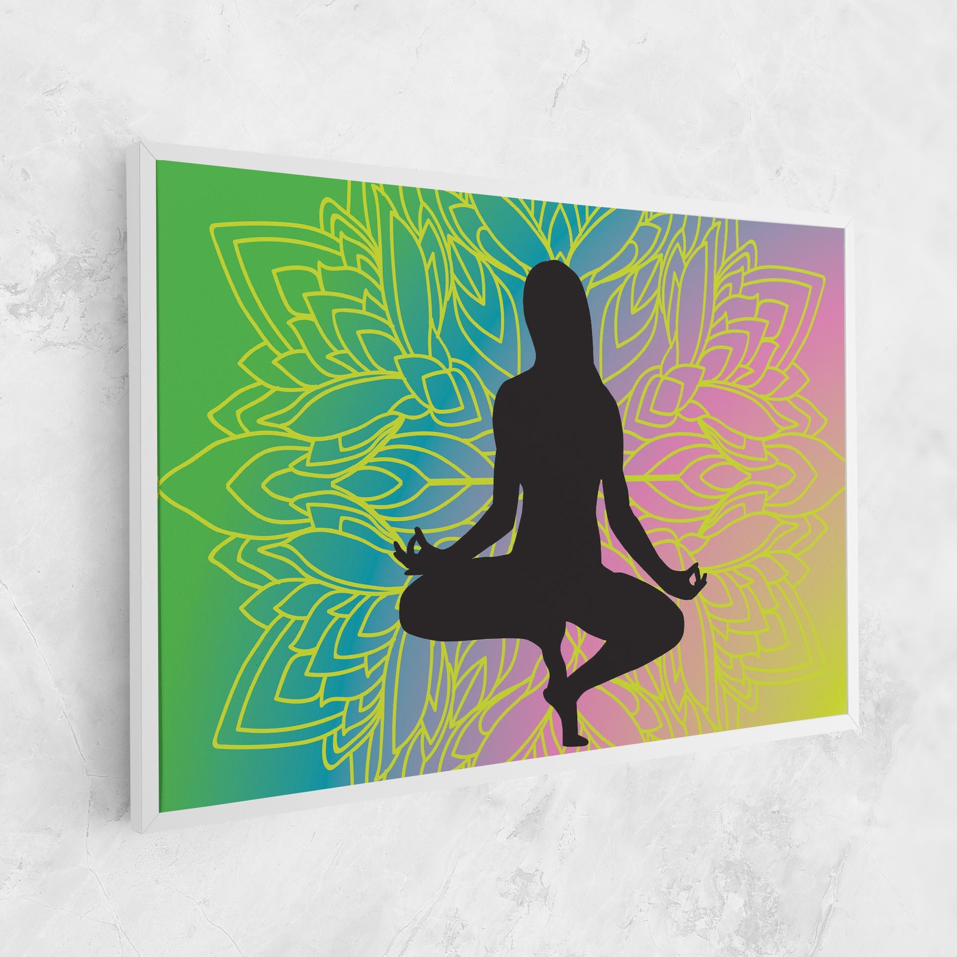 Tablou Canvas Peace Yoga 01 mockup 1