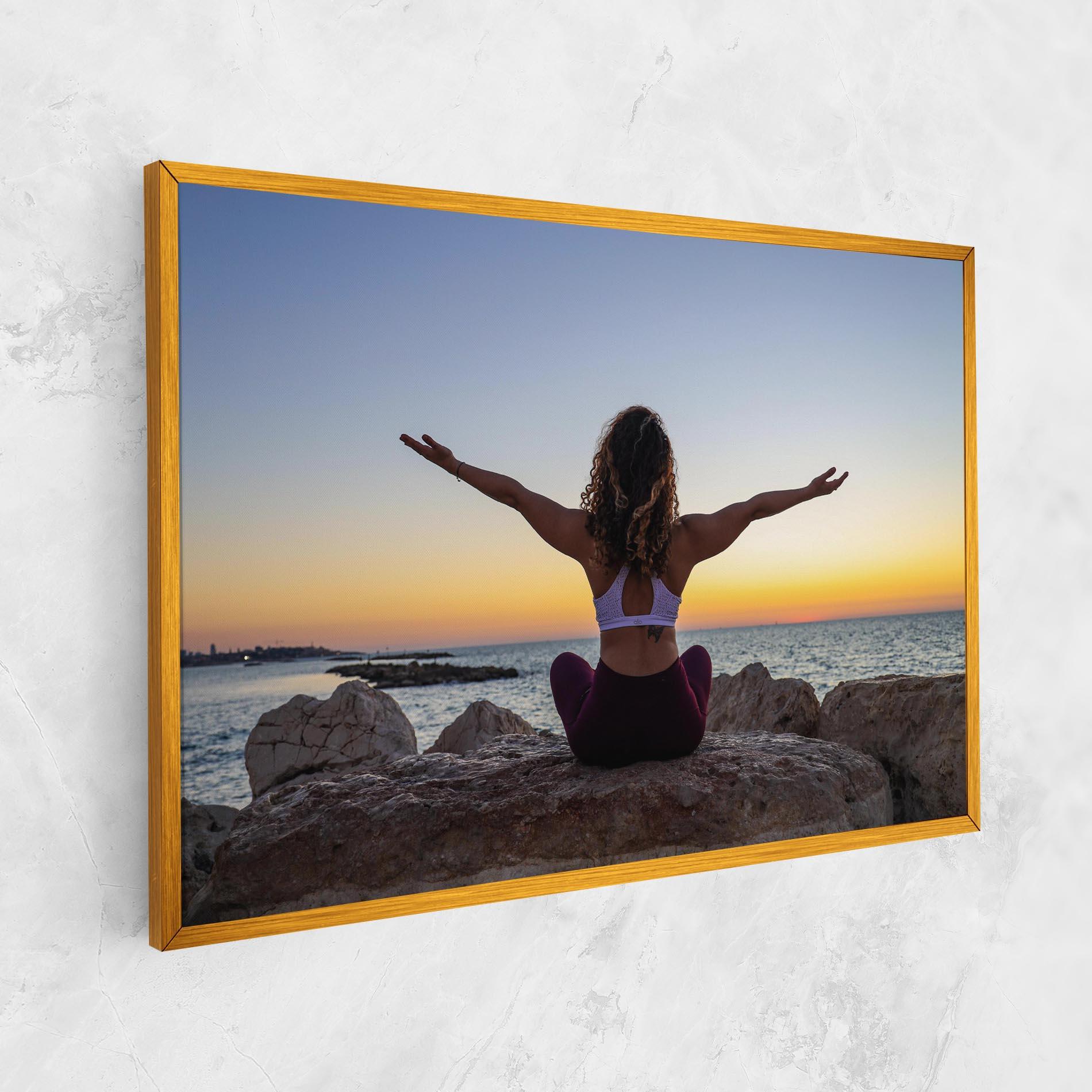 Tablou Canvas Calm Asana mockup 1