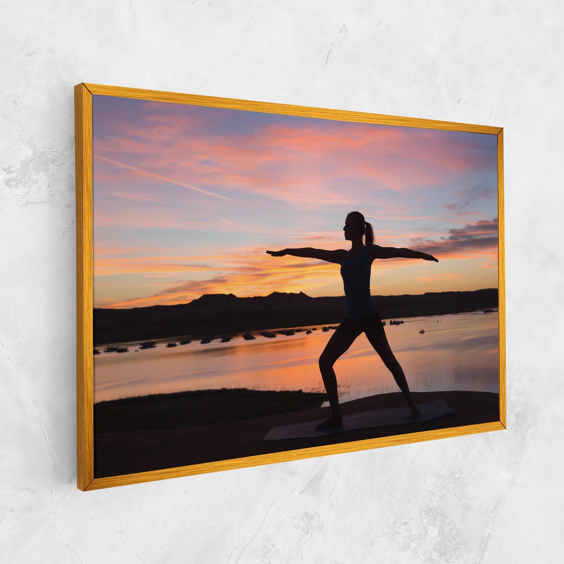 Tablou Canvas Morning Yoga mockup 1