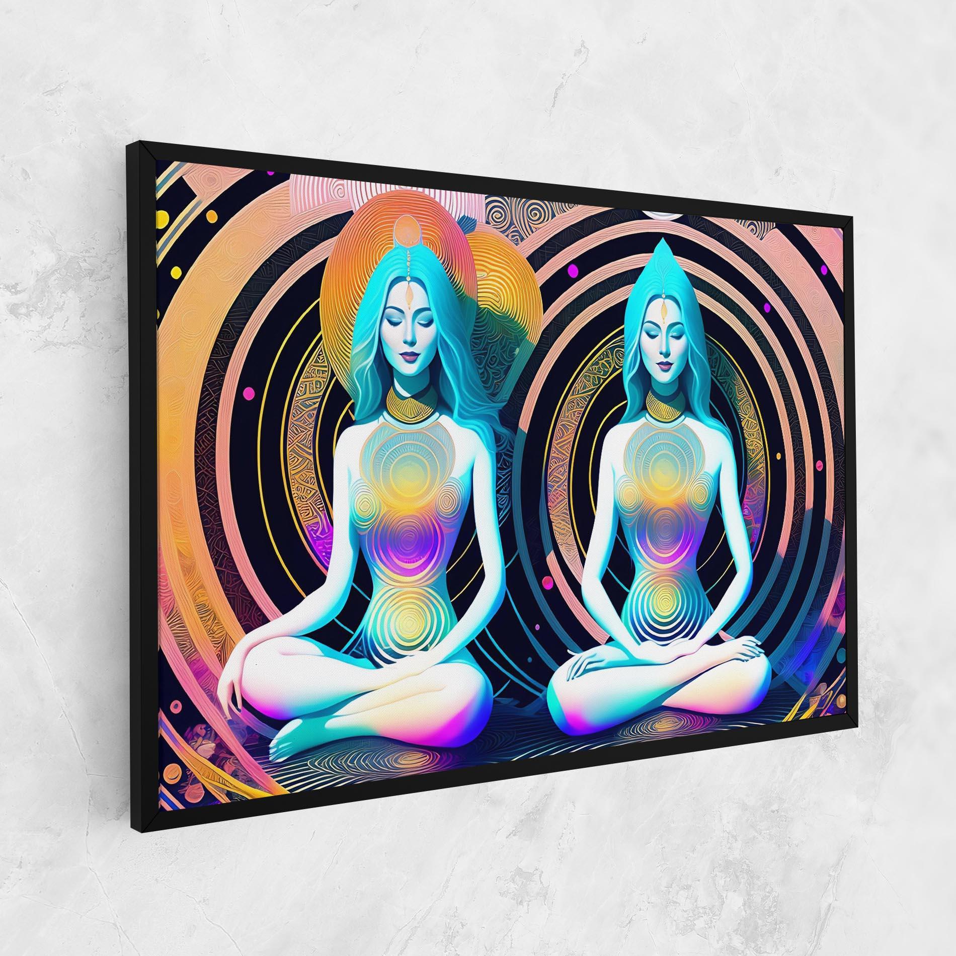 Tablou Canvas Clolorful Illustrations mockup 1