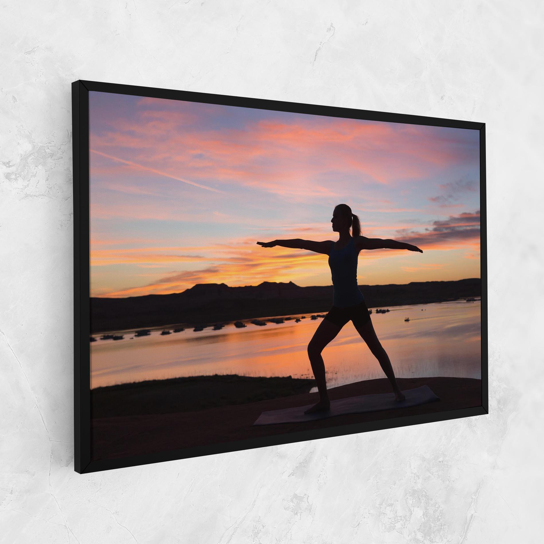 Tablou Canvas Morning Yoga mockup 1