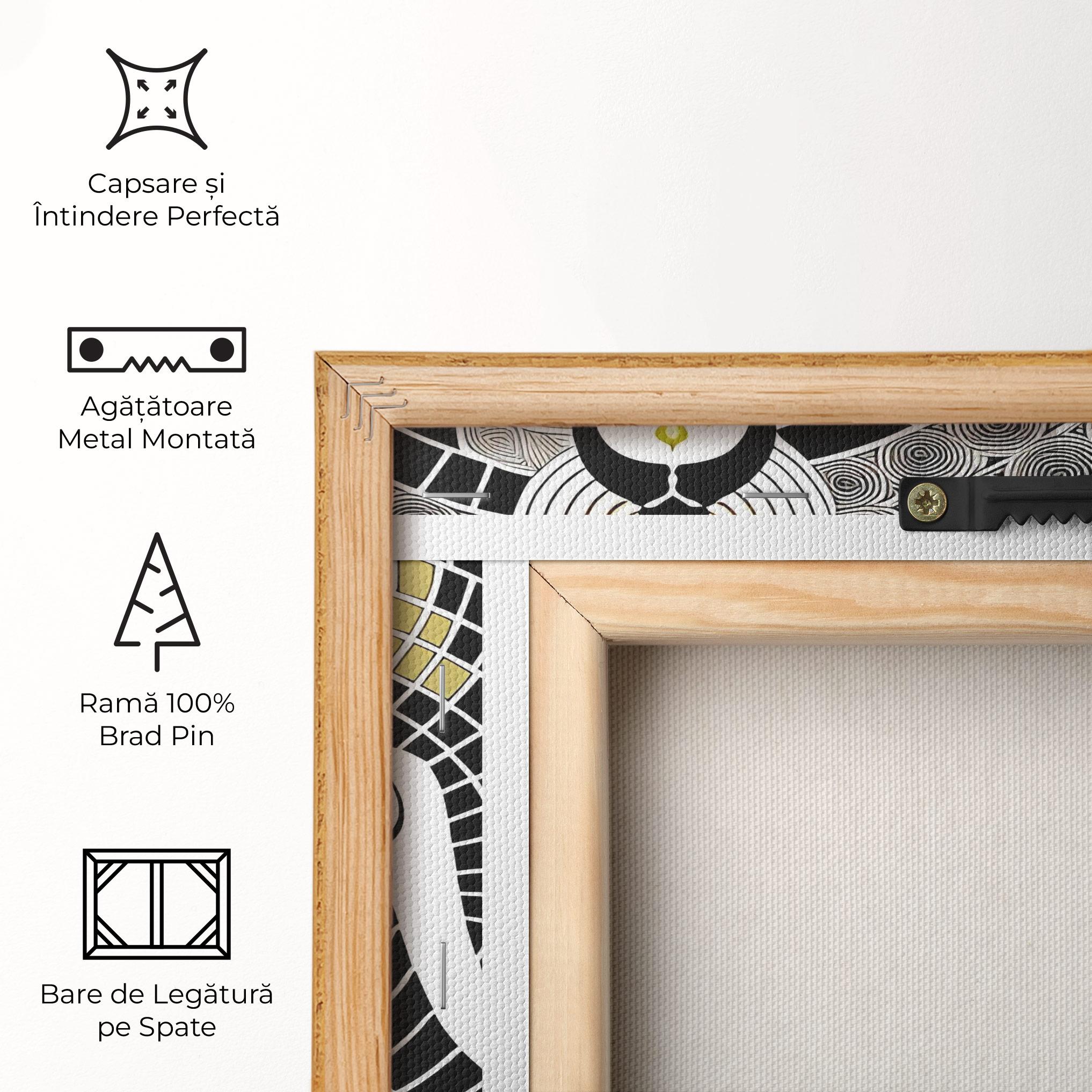 Tablou Canvas Clolorful Meditation mockup 5