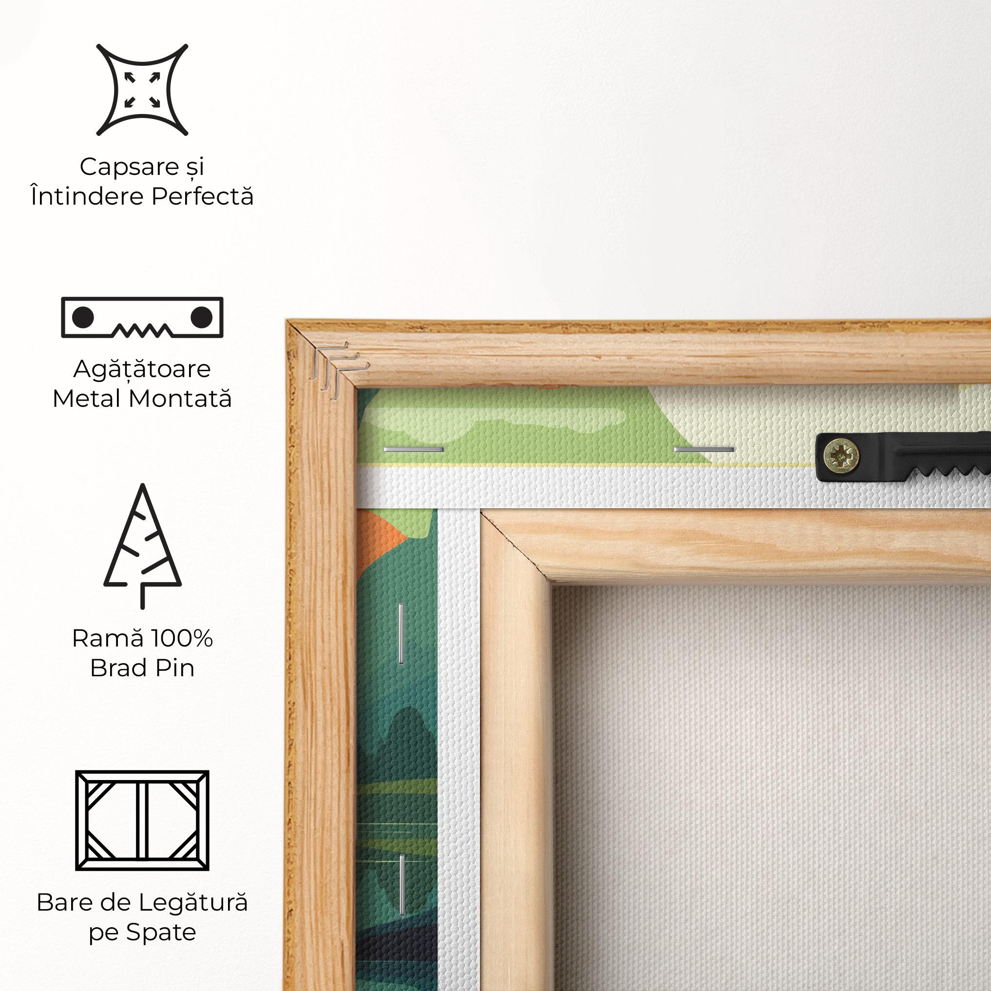 Tablou Canvas Forest Yoga mockup 5