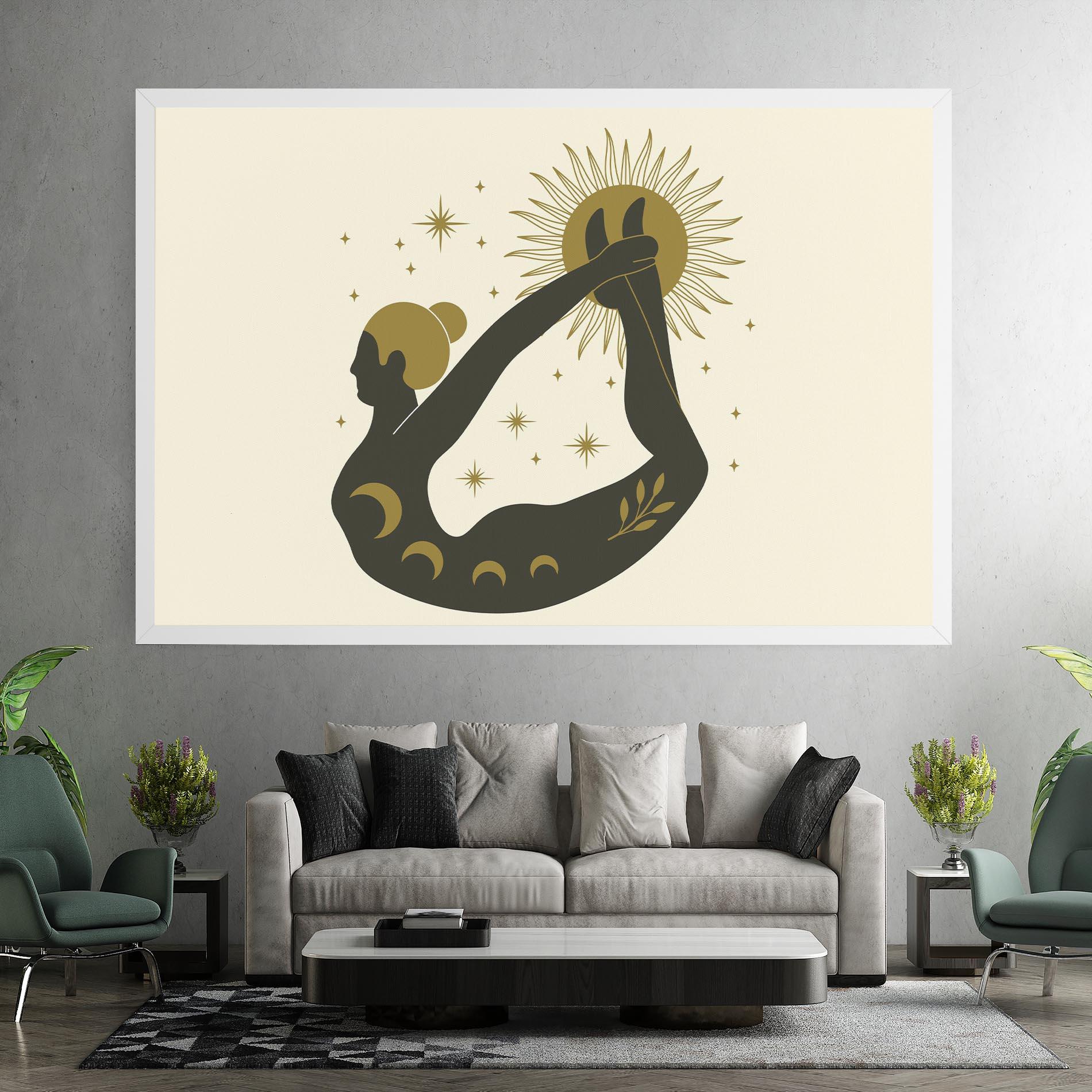 Tablou Canvas Dhanurasana mockup 7