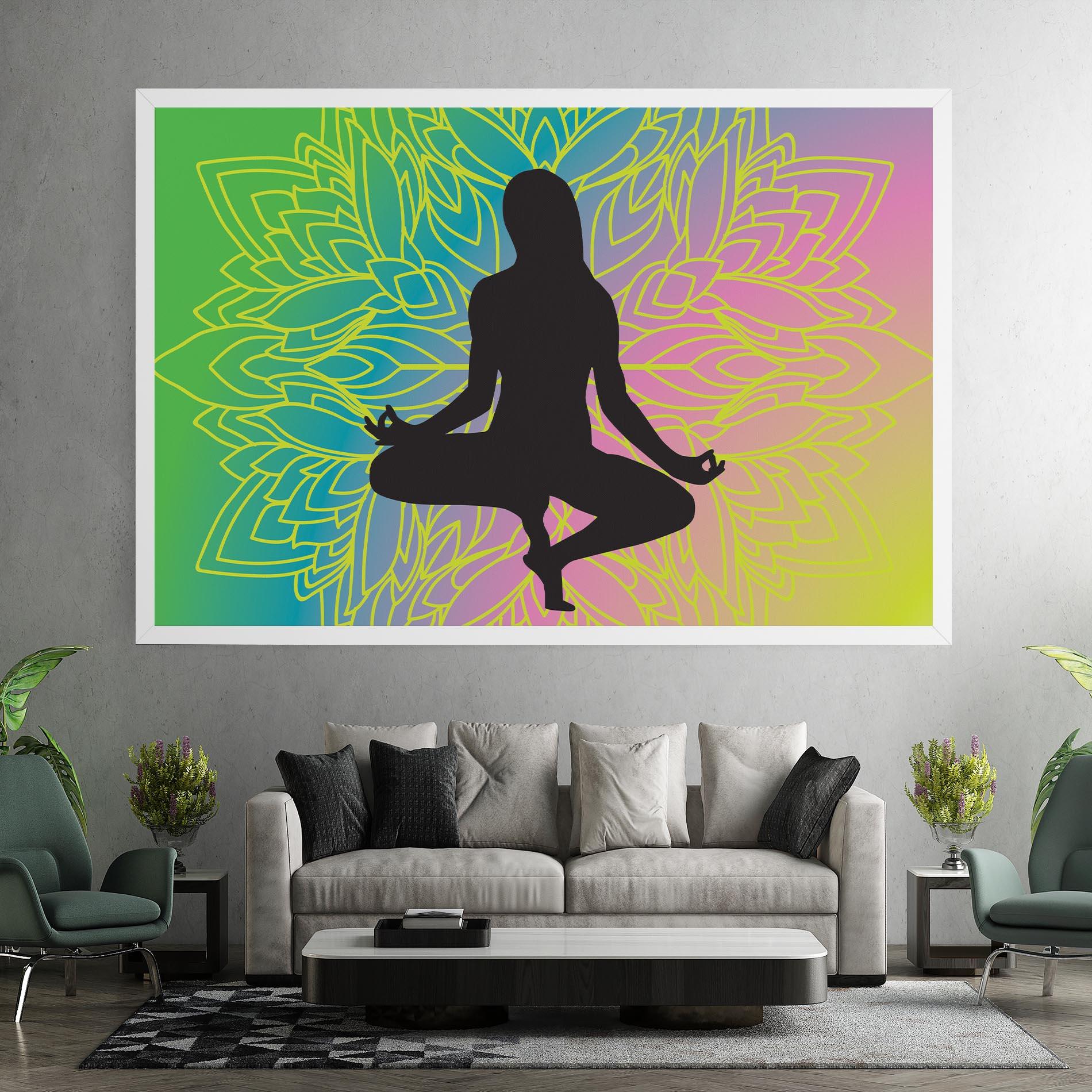 Tablou Canvas Peace Yoga 01 mockup 7