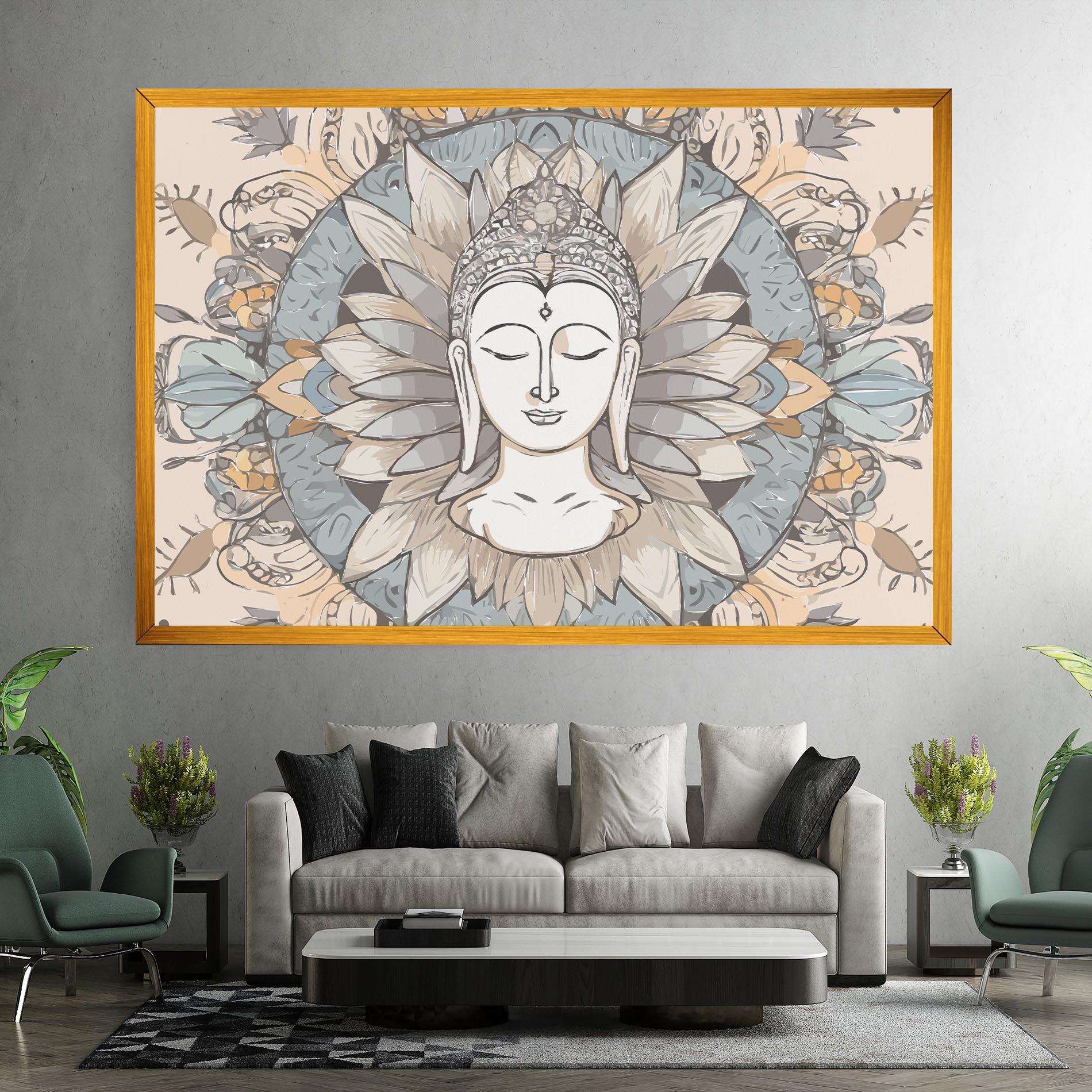 Tablou Canvas Boho Element mockup 7