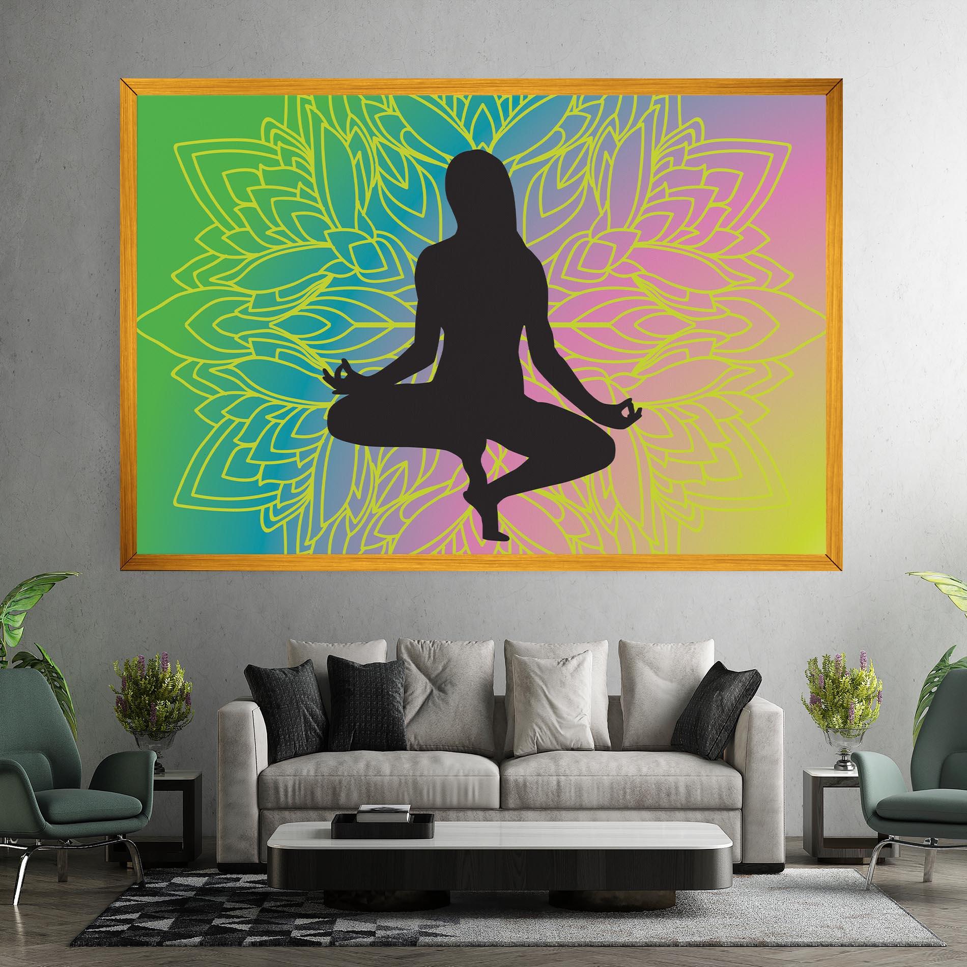 Tablou Canvas Peace Yoga 01 mockup 7