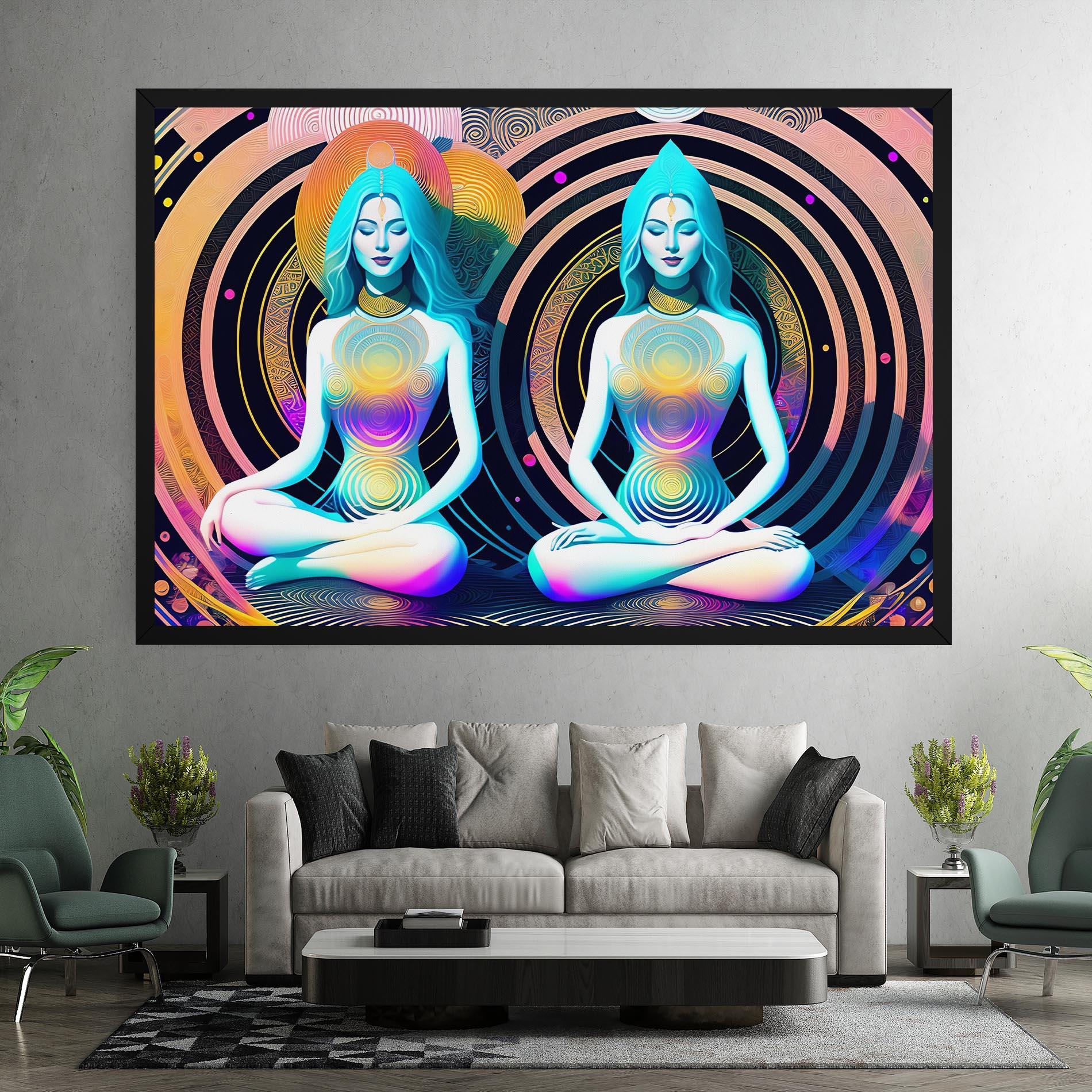 Tablou Canvas Clolorful Illustrations mockup 7