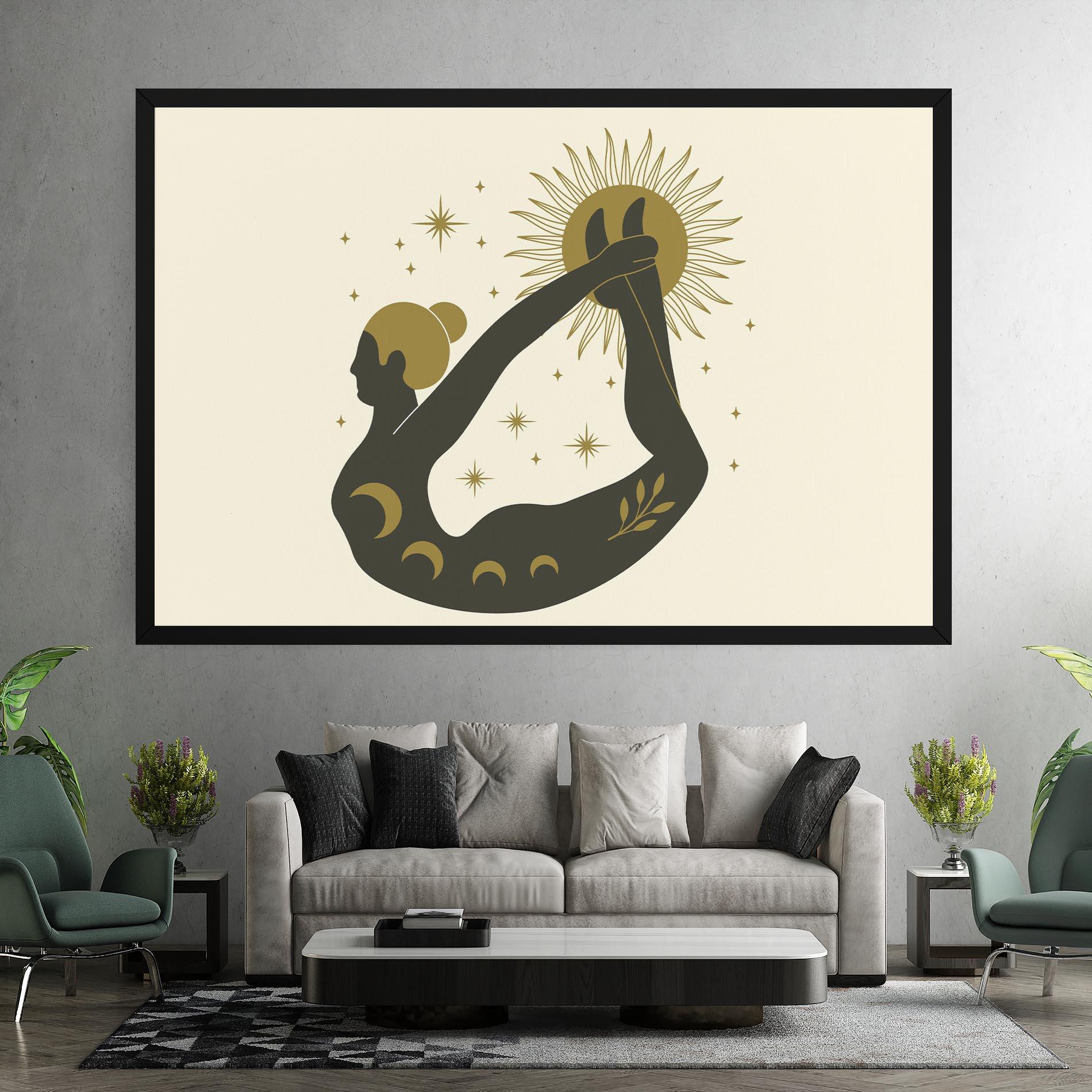 Tablou Canvas Dhanurasana mockup 7