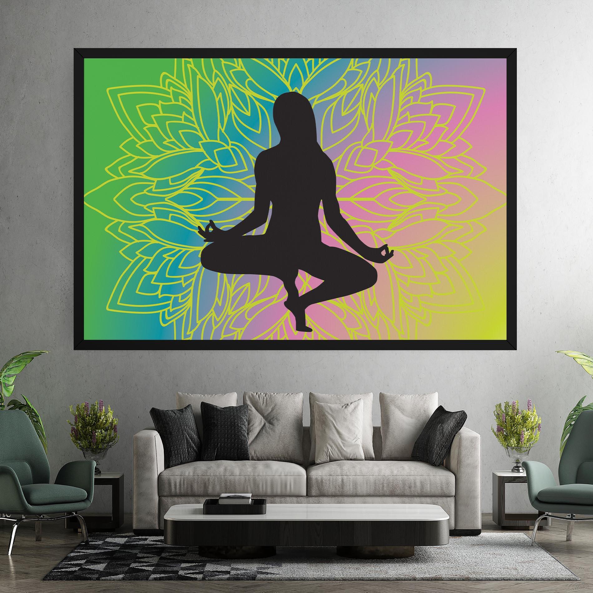Tablou Canvas Peace Yoga 01 mockup 7
