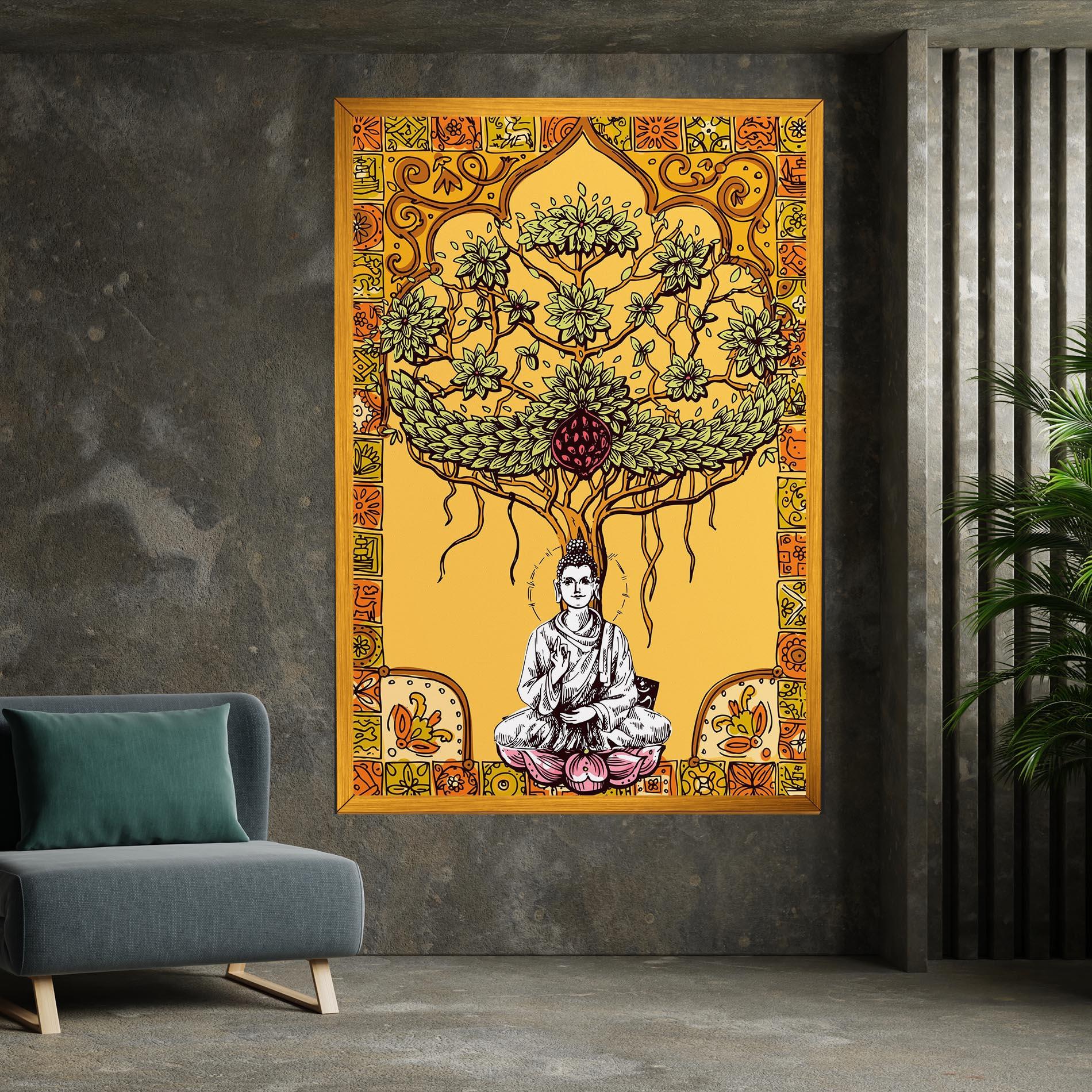 Tablou Canvas Meditation Three mockup 7