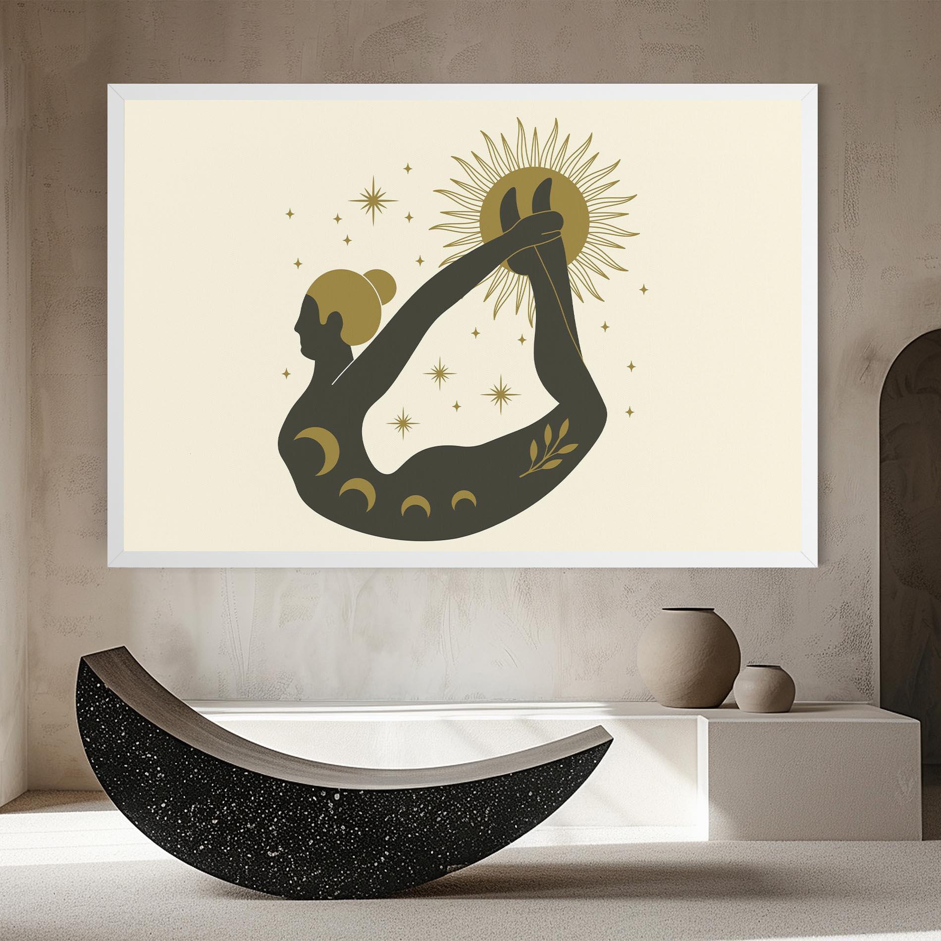 Tablou Canvas Dhanurasana mockup 8