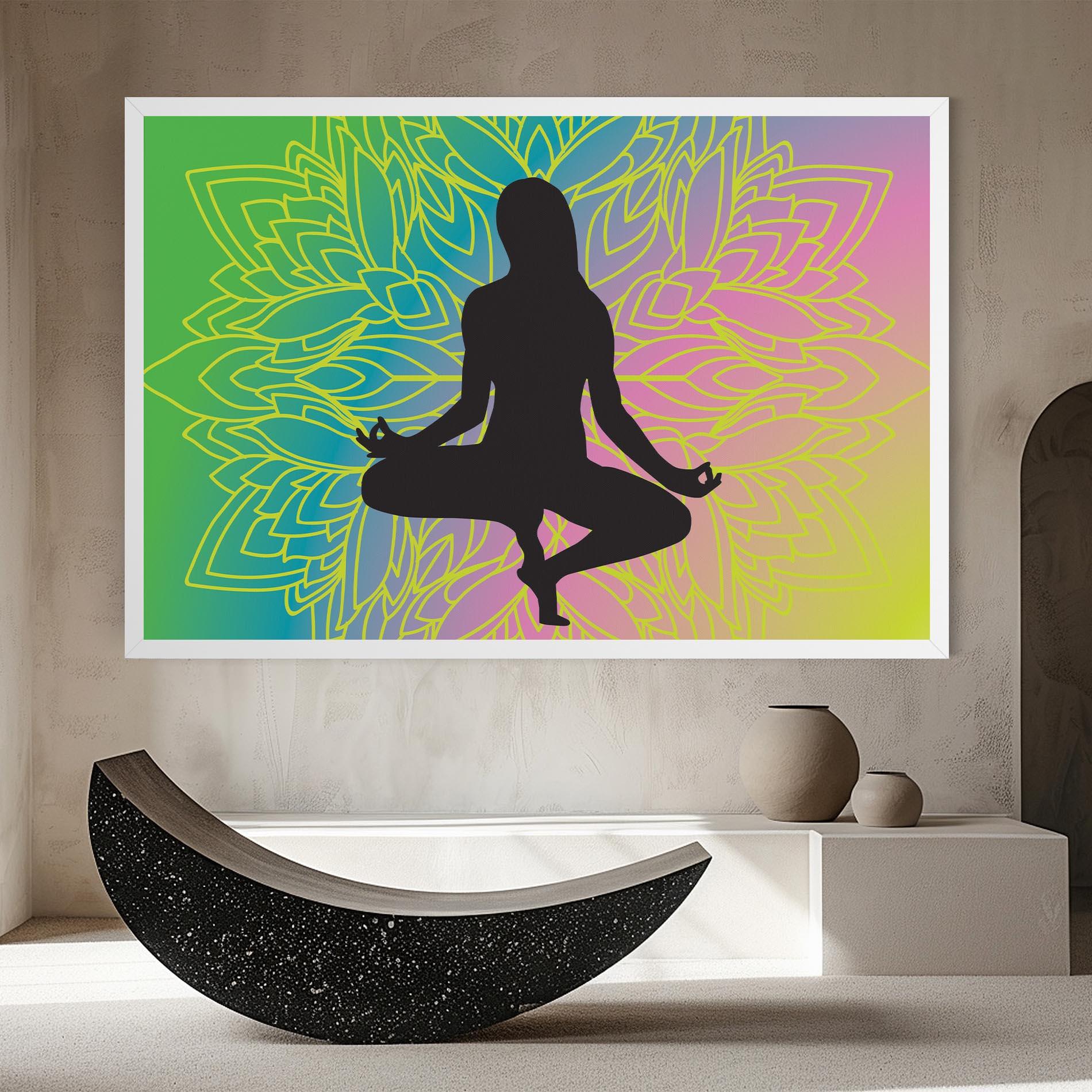 Tablou Canvas Peace Yoga 01 mockup 8