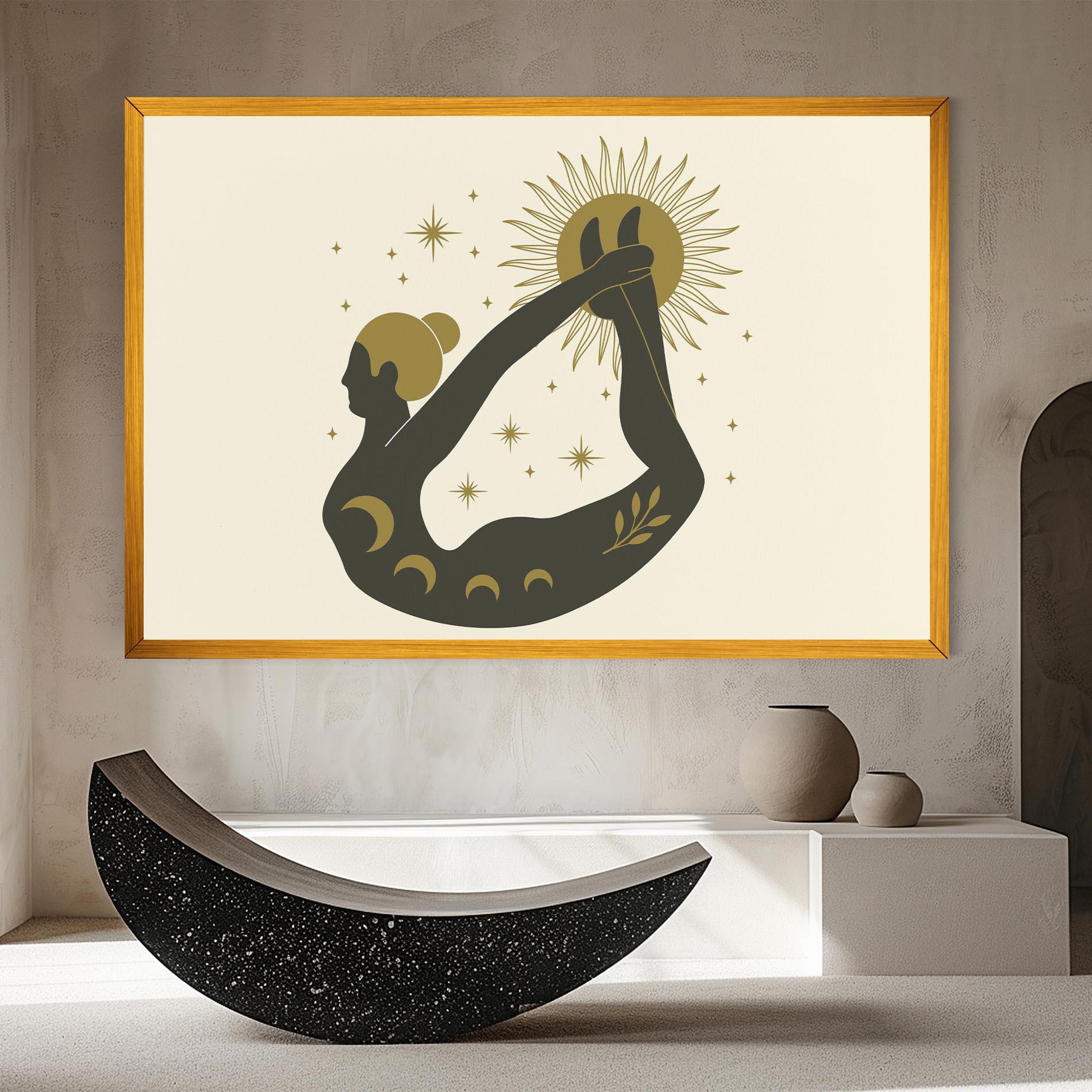 Tablou Canvas Dhanurasana mockup 8