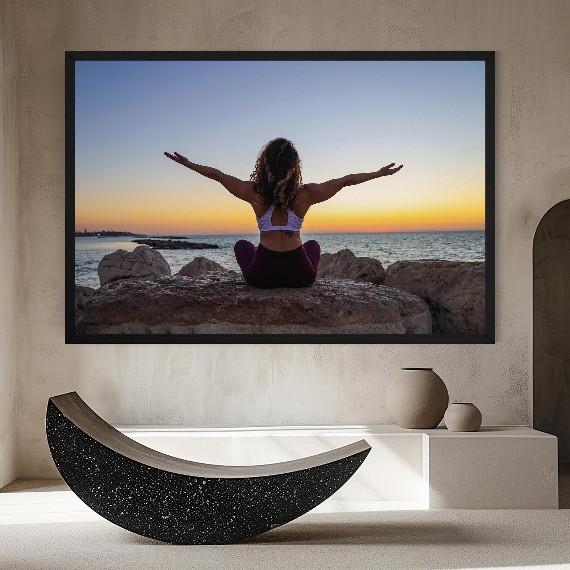 Tablou Canvas Calm Asana mockup 8