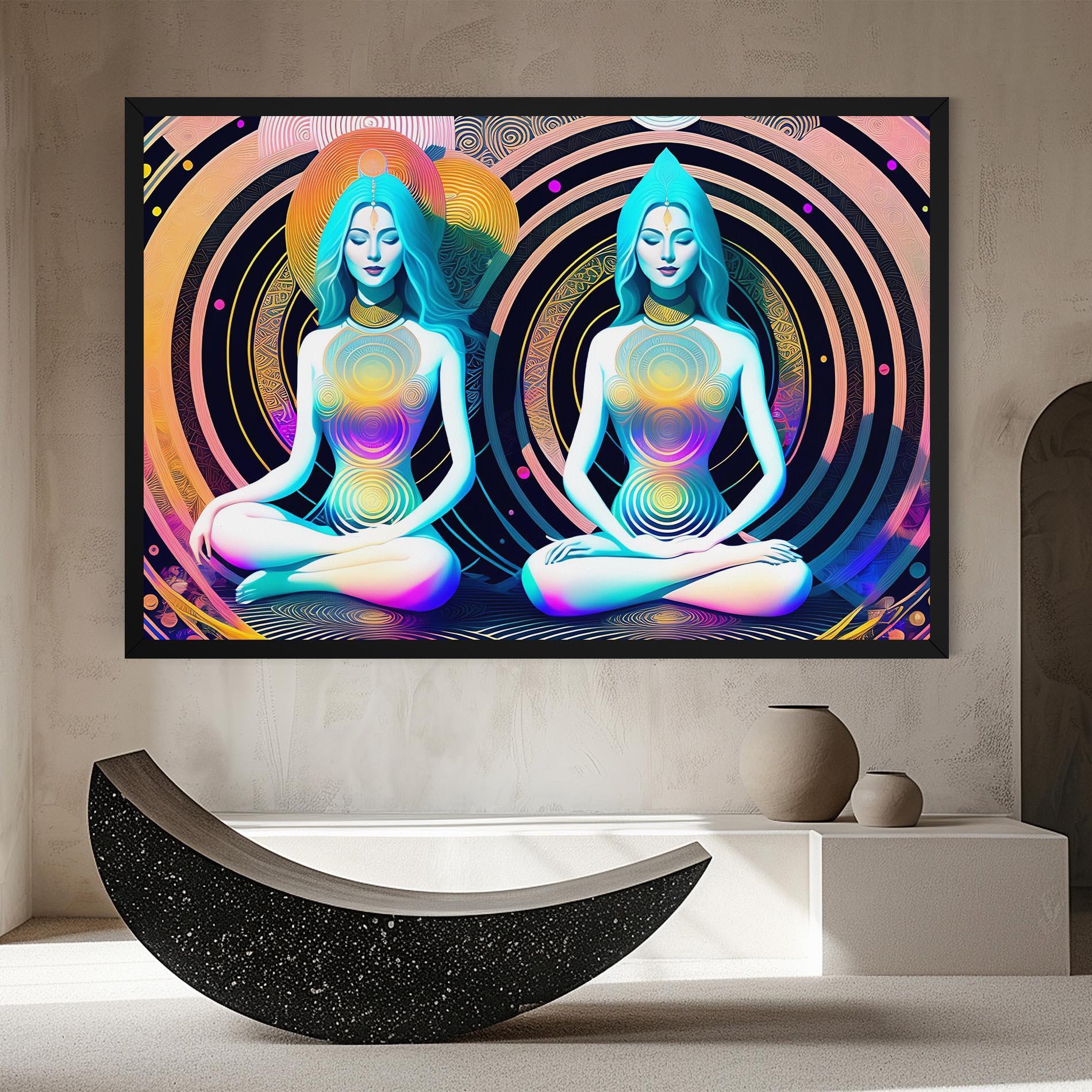 Tablou Canvas Clolorful Illustrations mockup 8