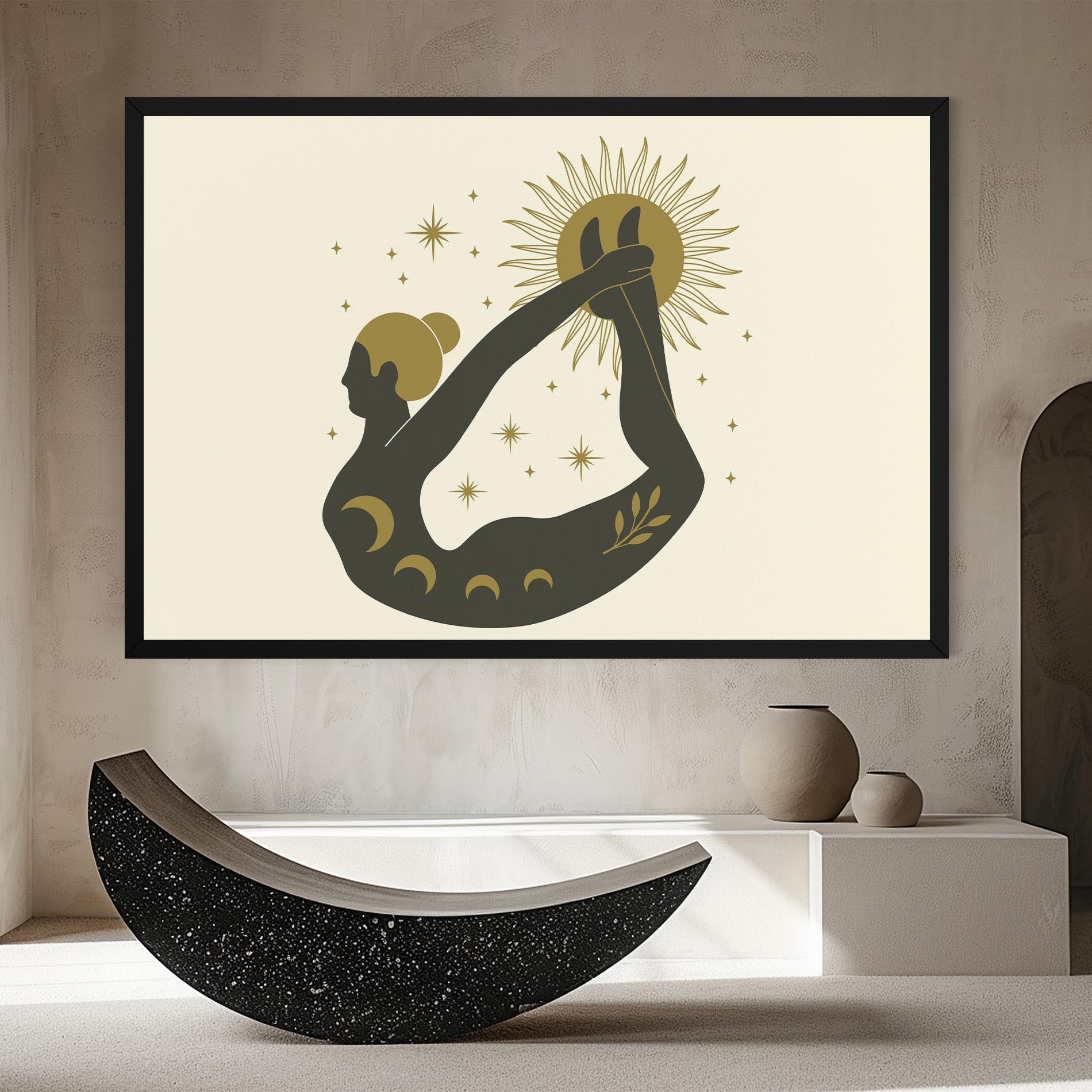 Tablou Canvas Dhanurasana mockup 8