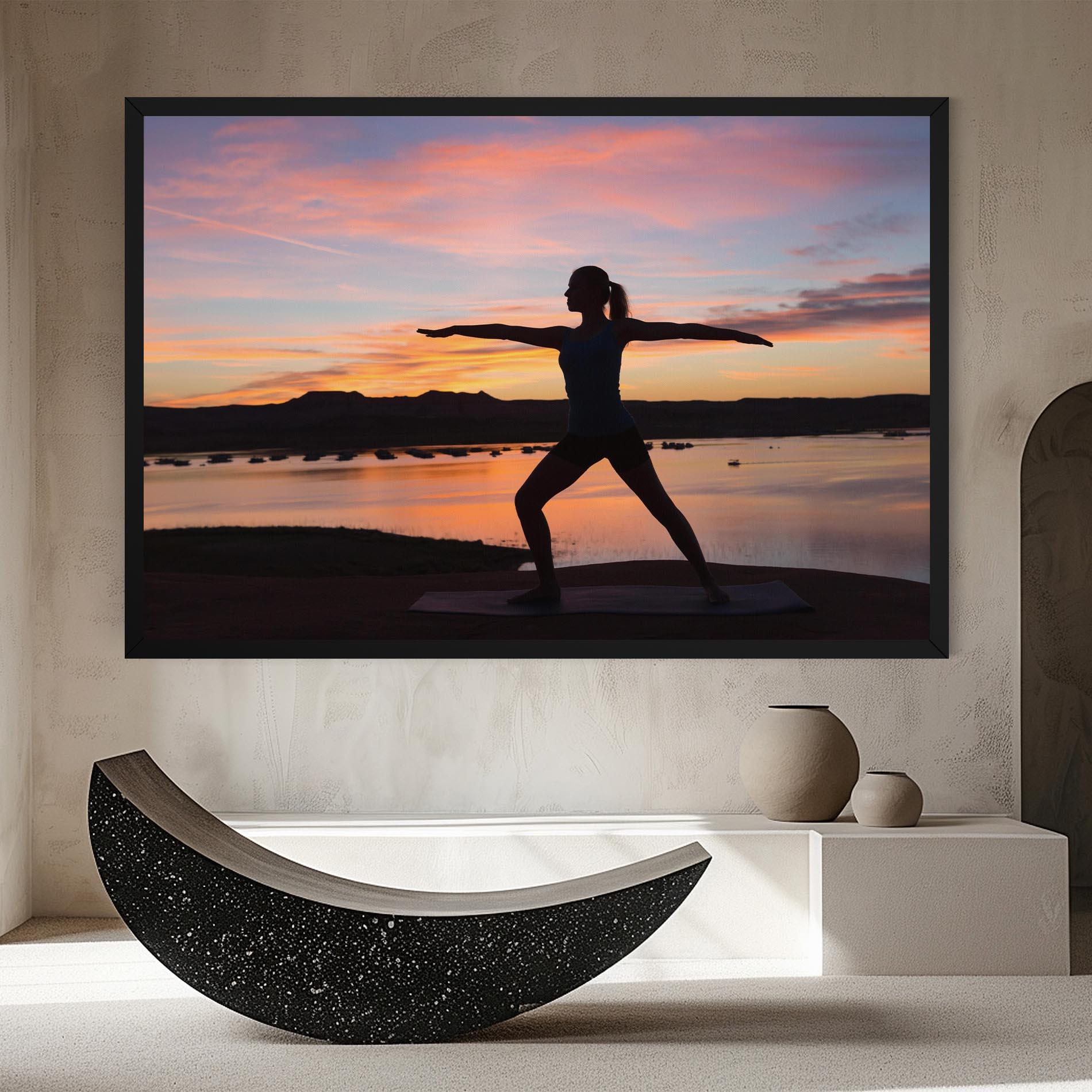 Tablou Canvas Morning Yoga mockup 8