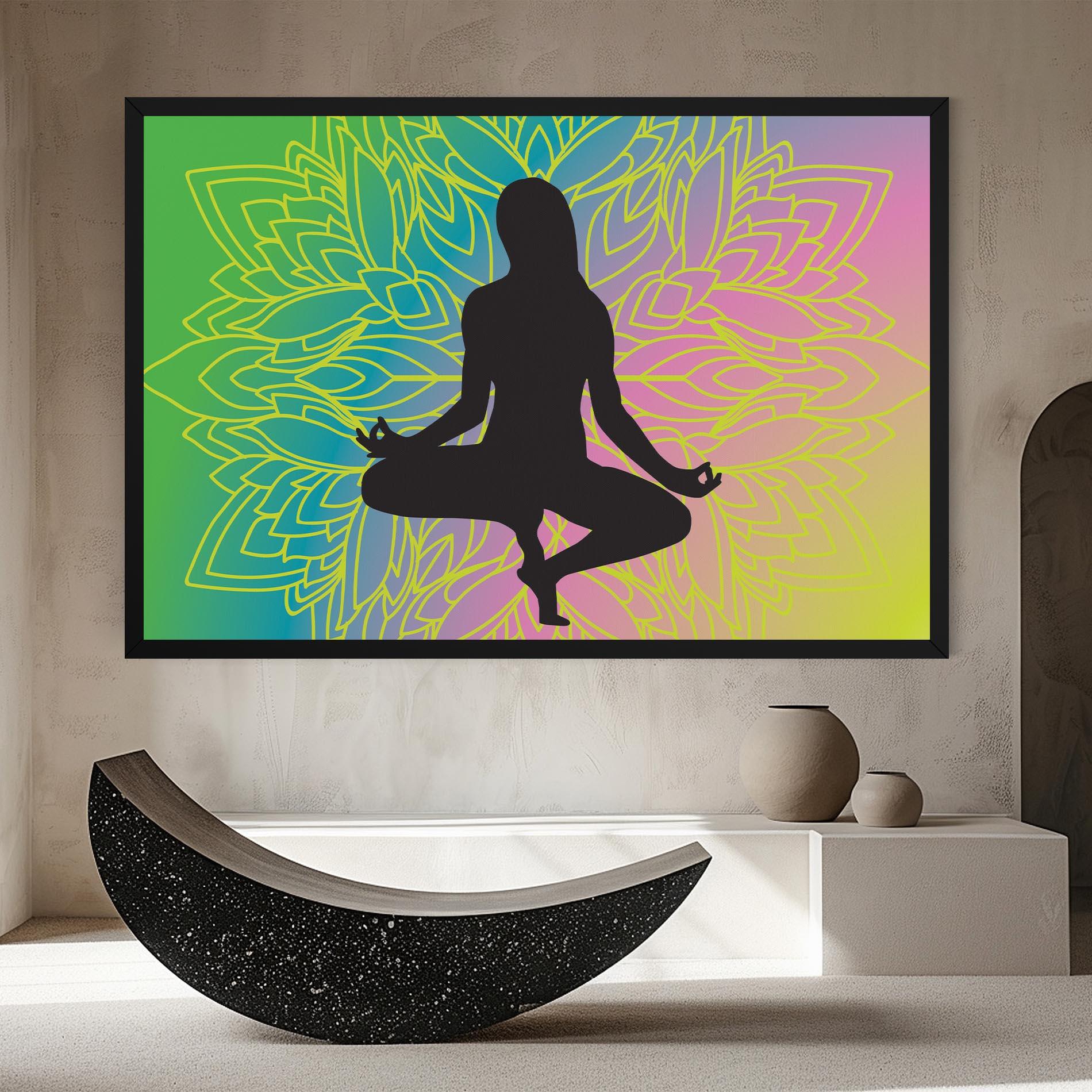 Tablou Canvas Peace Yoga 01 mockup 8