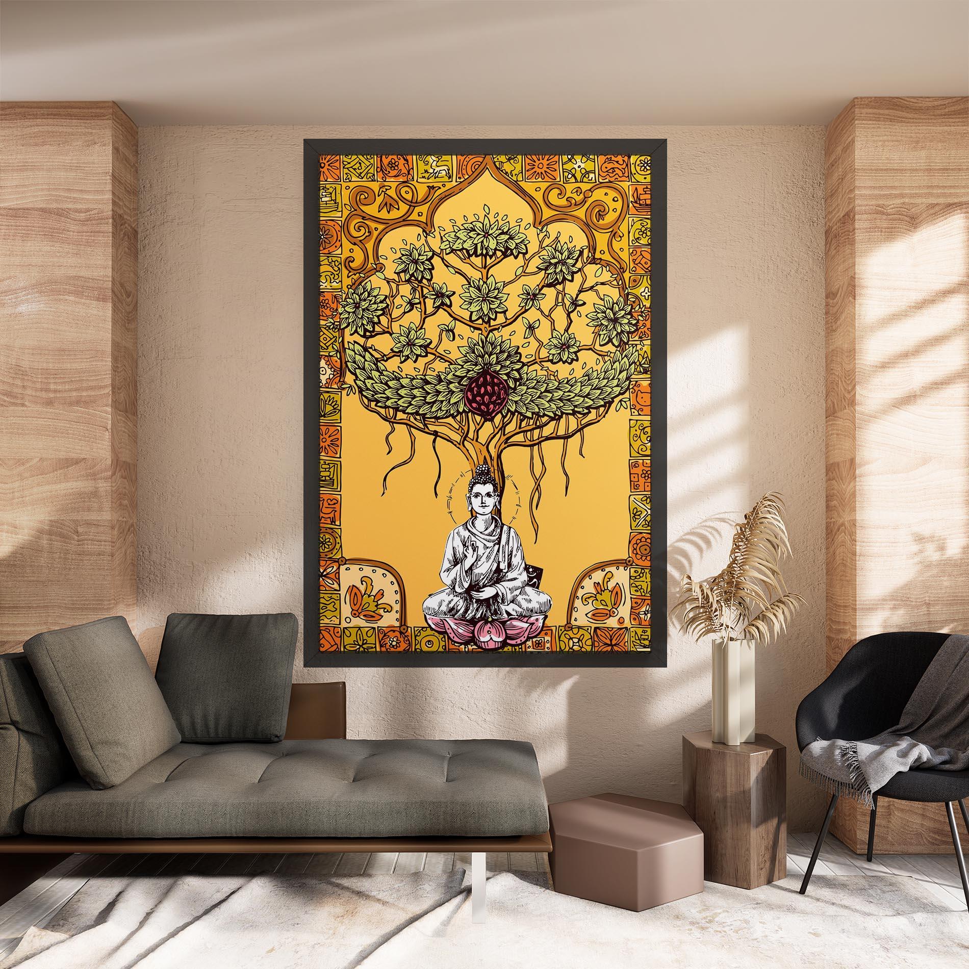 Tablou Canvas Meditation Three mockup 8