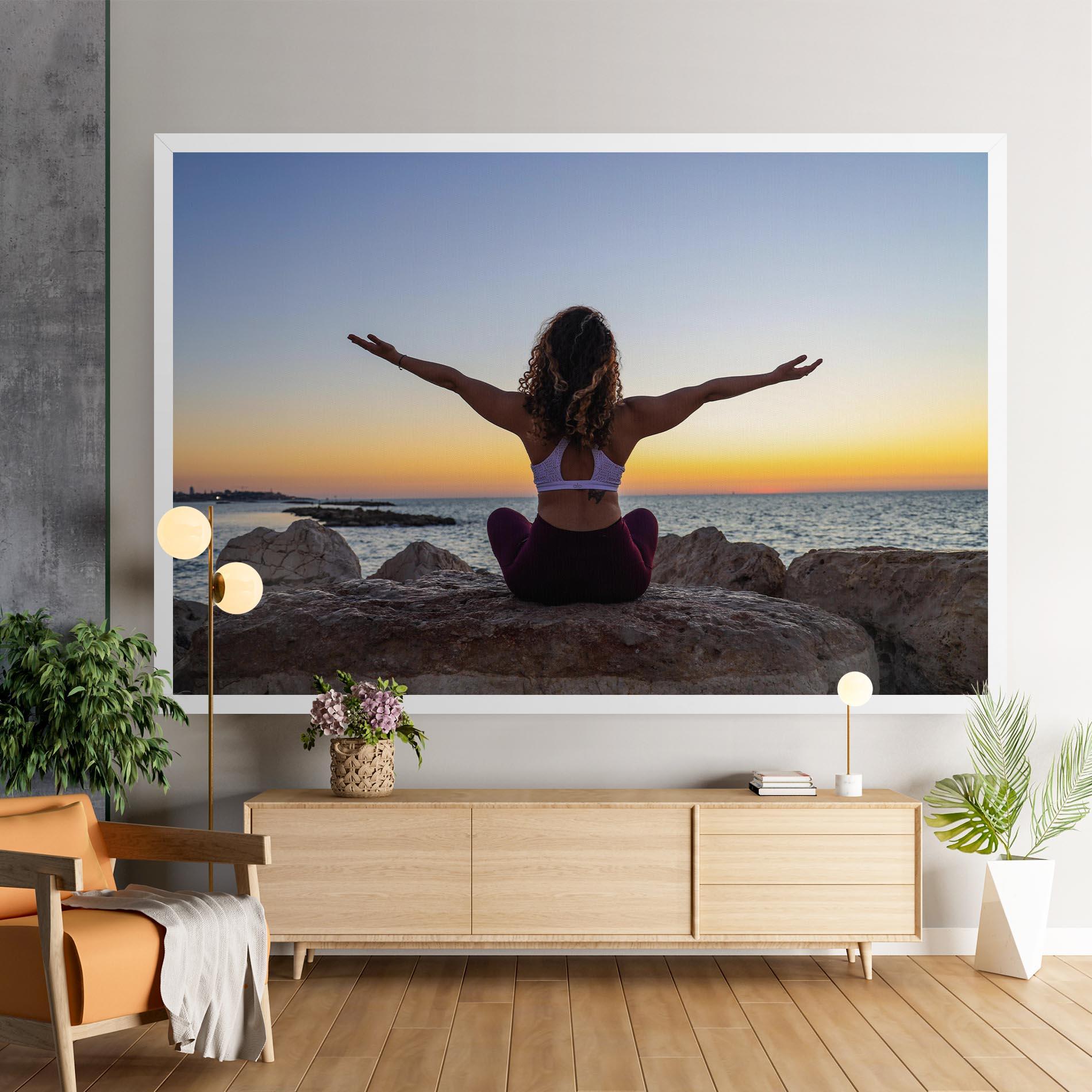 Tablou Canvas Calm Asana mockup 9