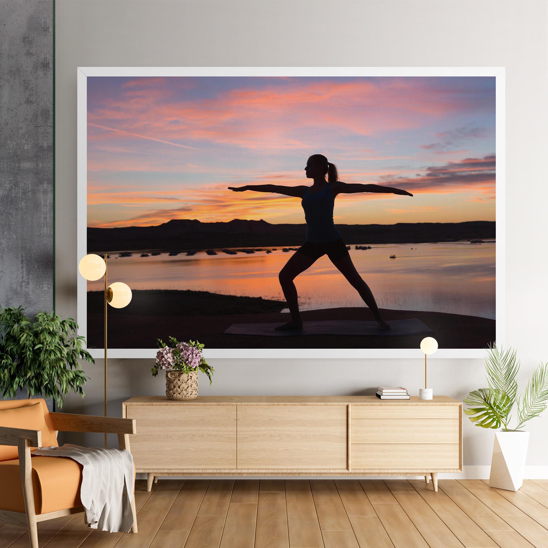Tablou Canvas Morning Yoga mockup 9