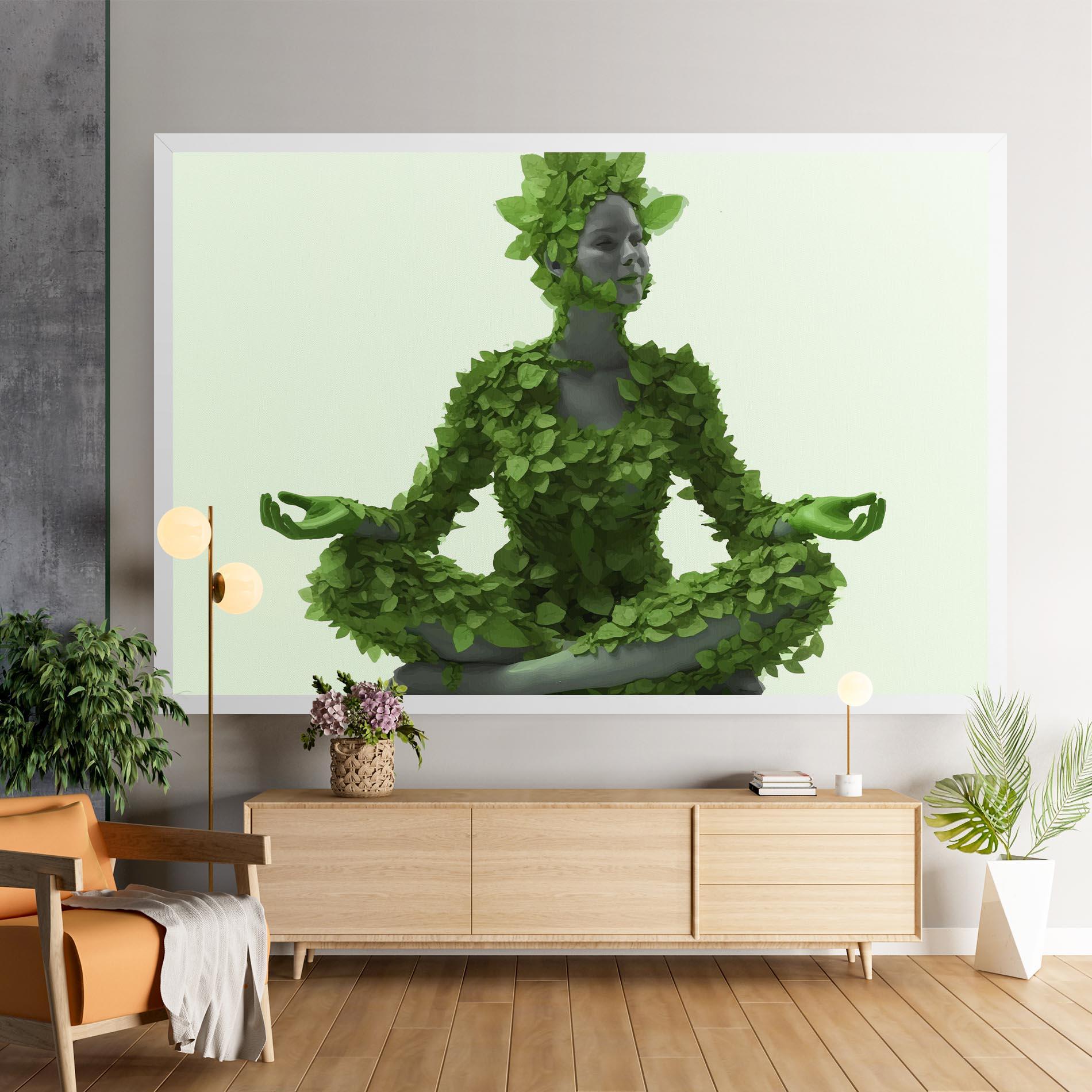 Tablou Canvas Nature Yoga mockup 9