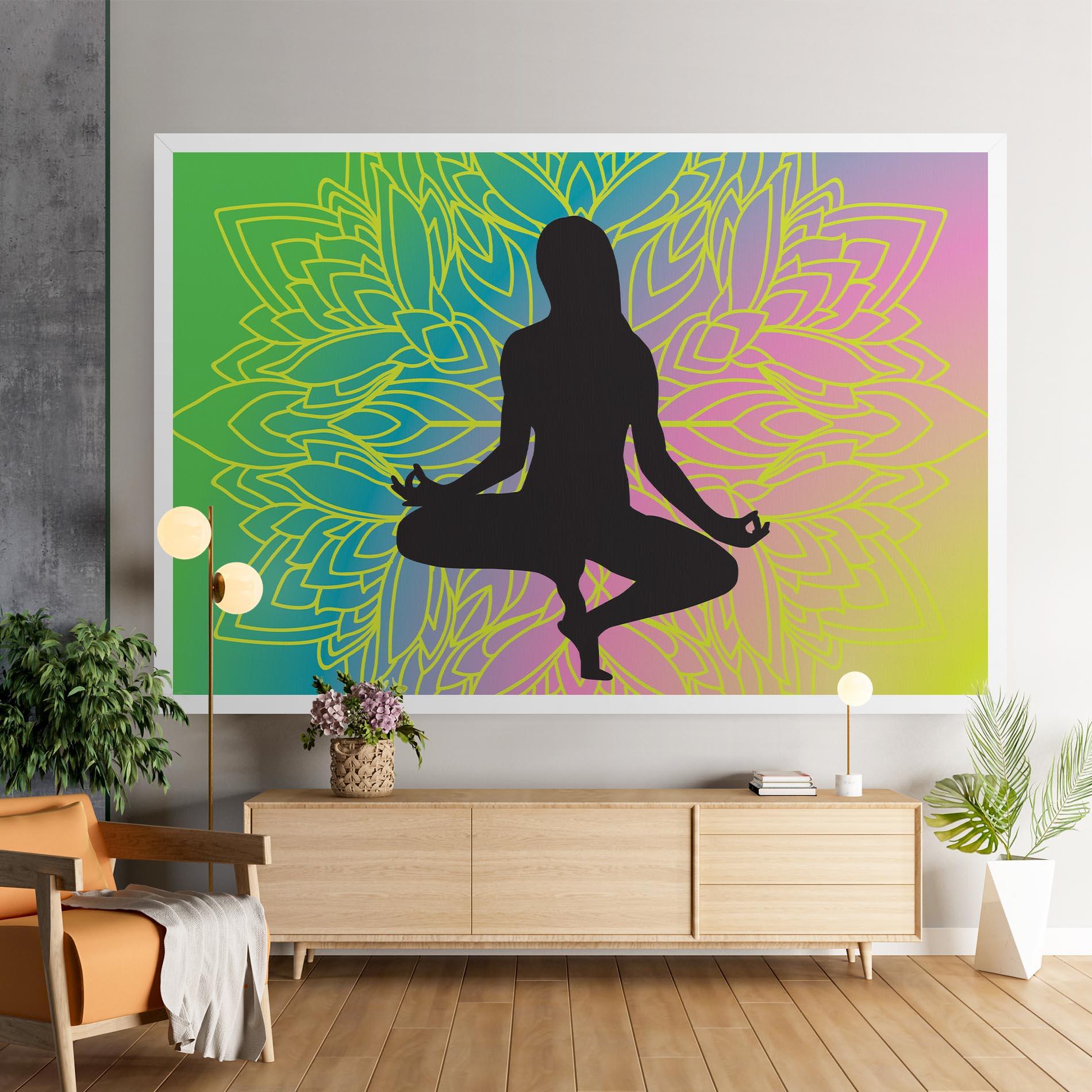 Tablou Canvas Peace Yoga 01 mockup 9